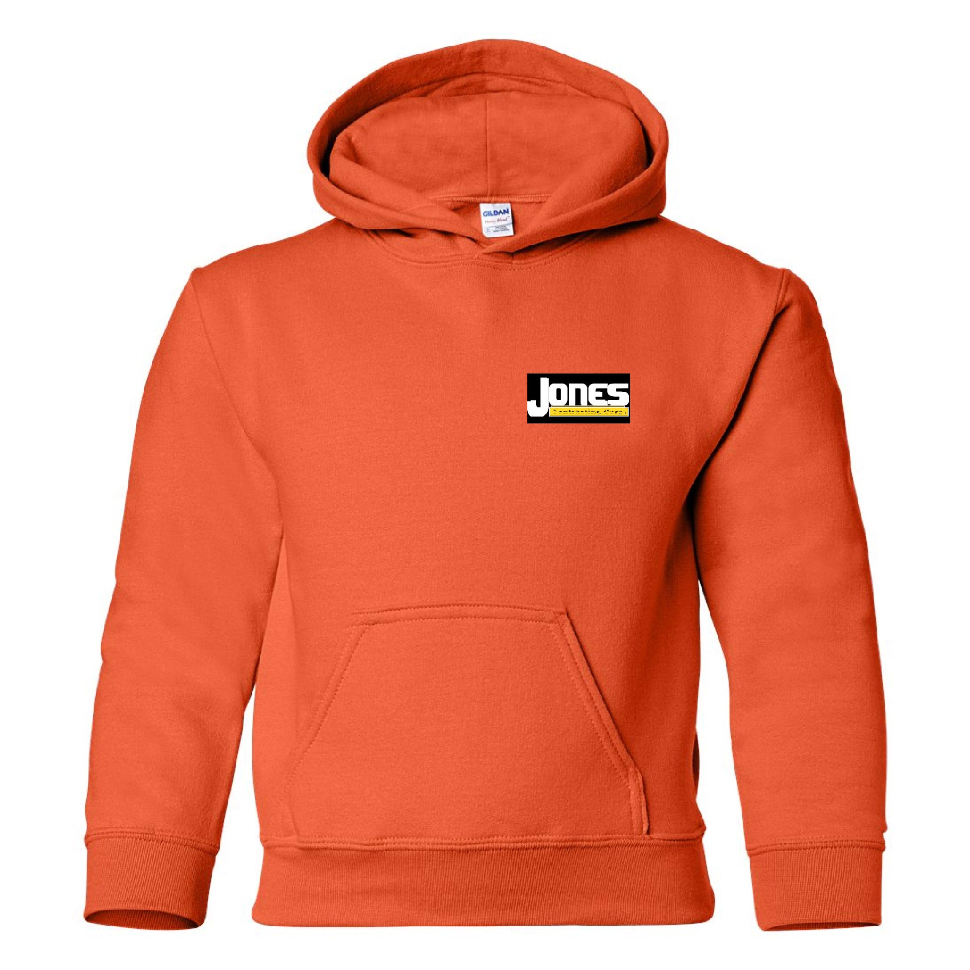 Jones Contracting Youth Hooded Sweatshirt