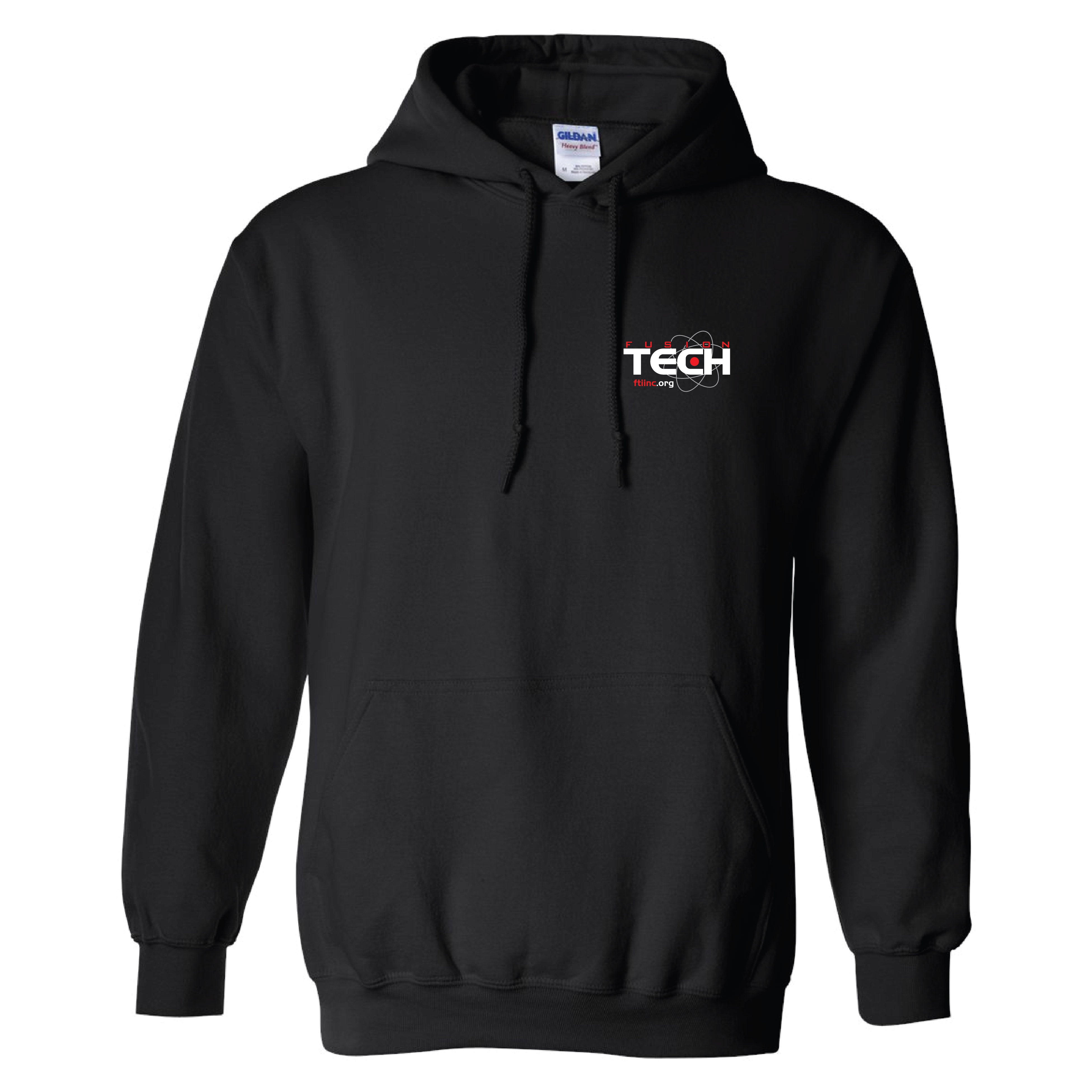 Fusion Tech Embroidered Hooded Sweatshirt
