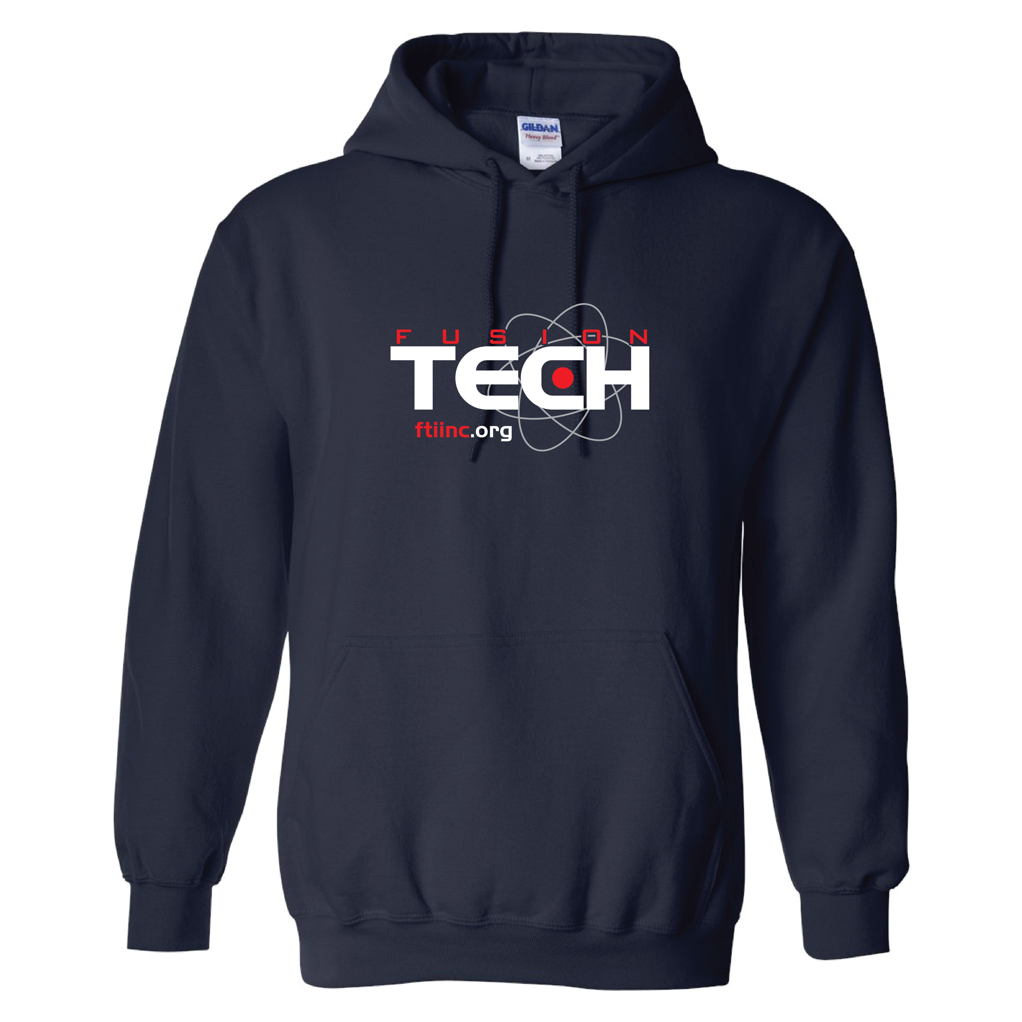 Fusion Tech Screenprinted Hooded Sweatshirt