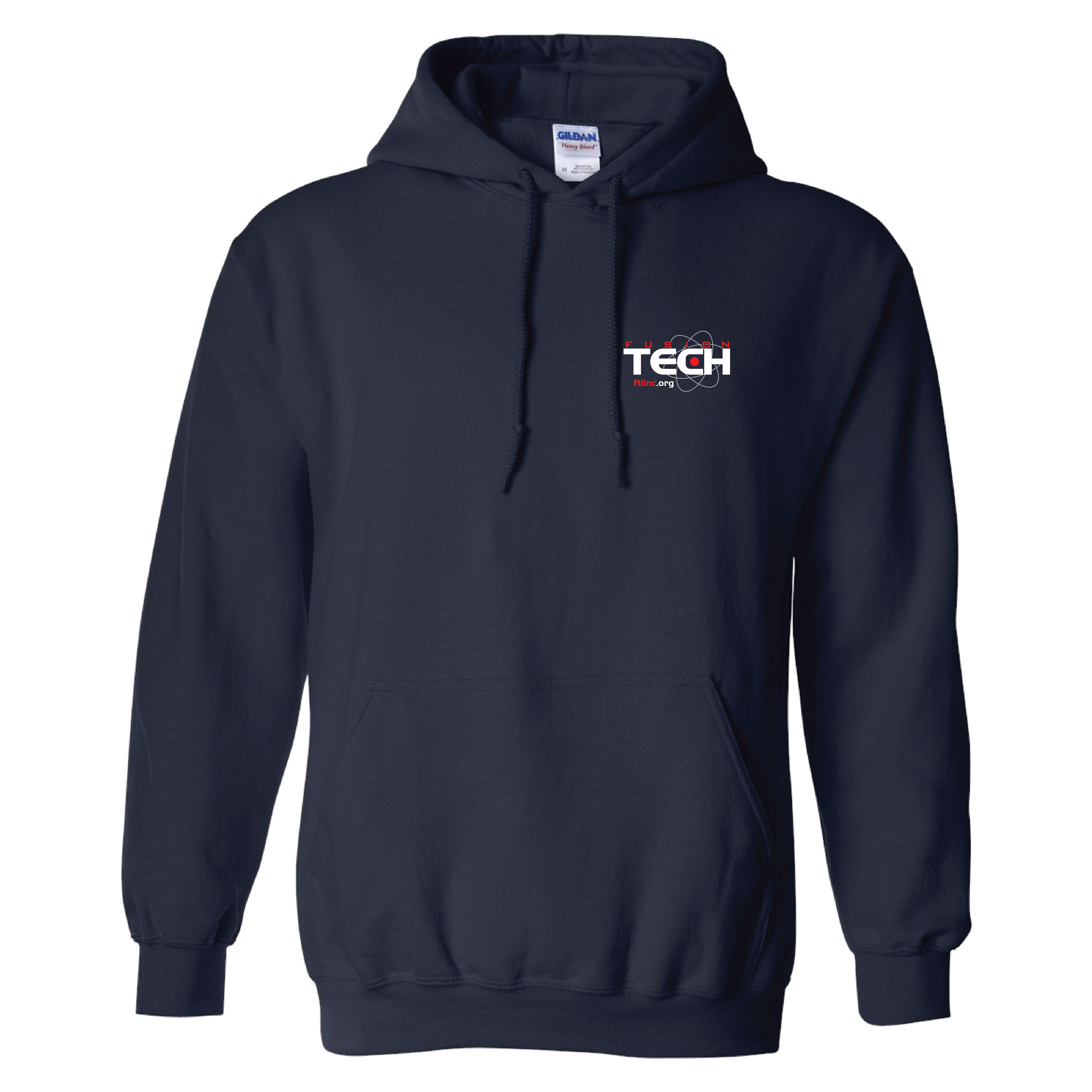 Fusion Tech Embroidered Hooded Sweatshirt
