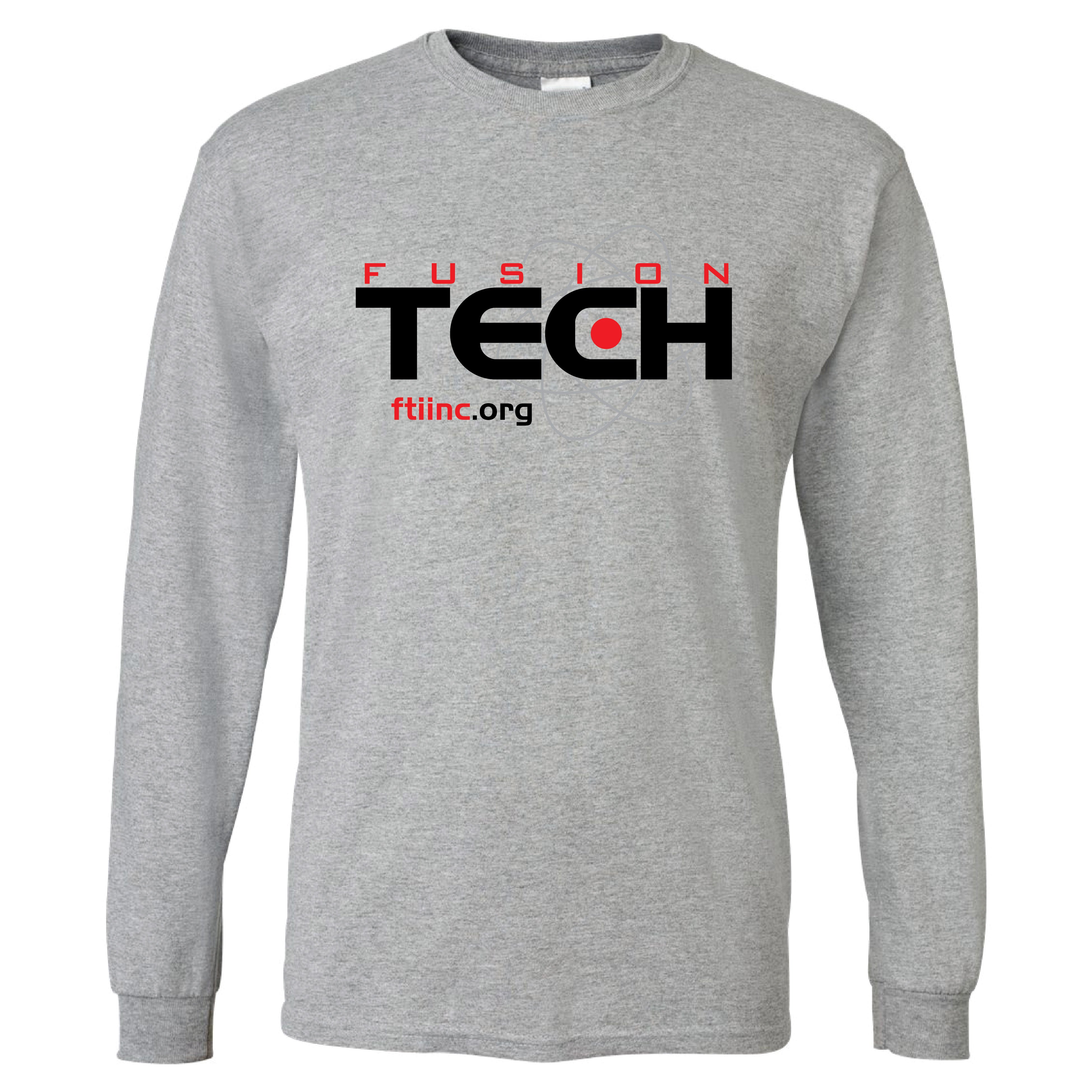Fusion Tech Screenprinted Longsleeve T-Shirt