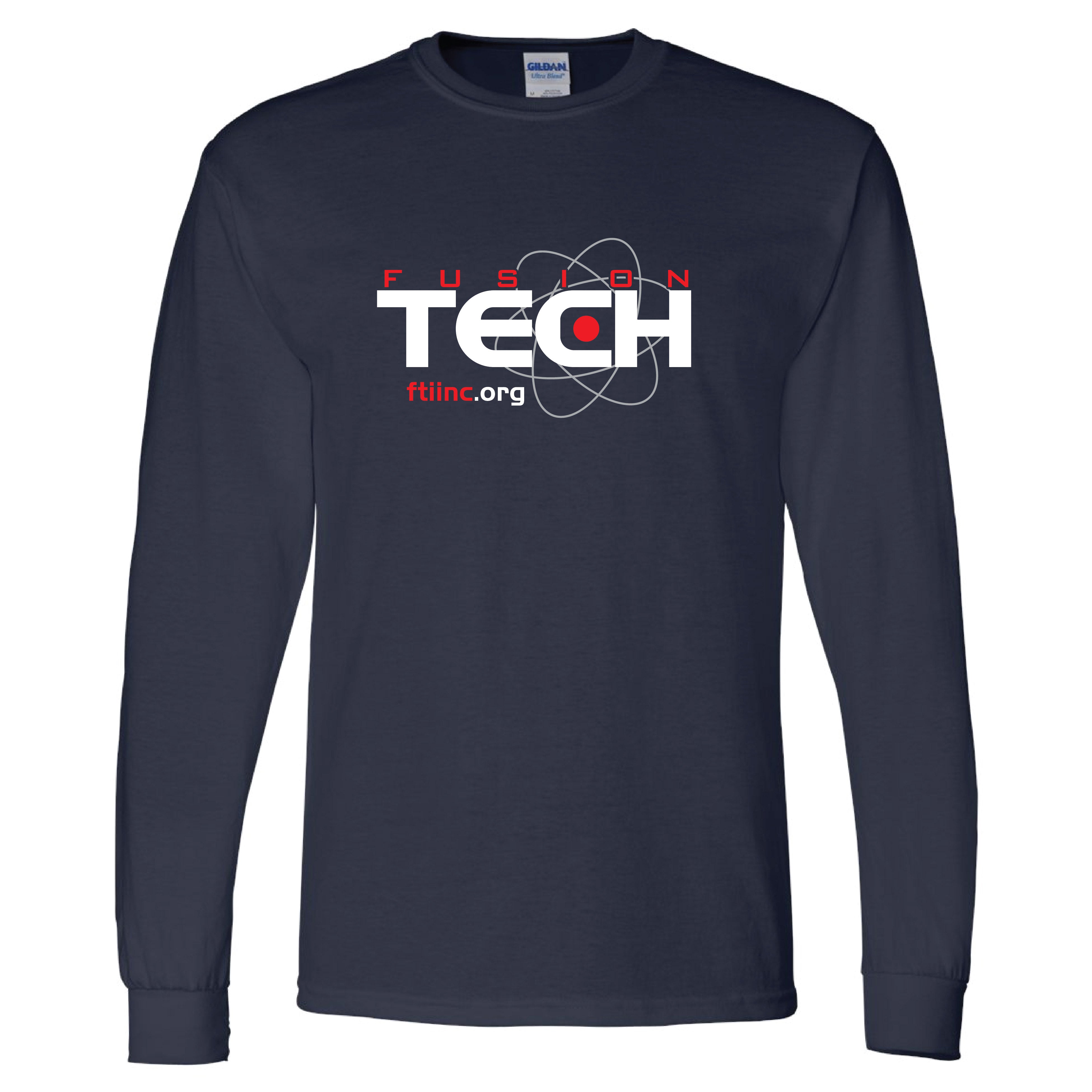 Fusion Tech Screenprinted Longsleeve T-Shirt