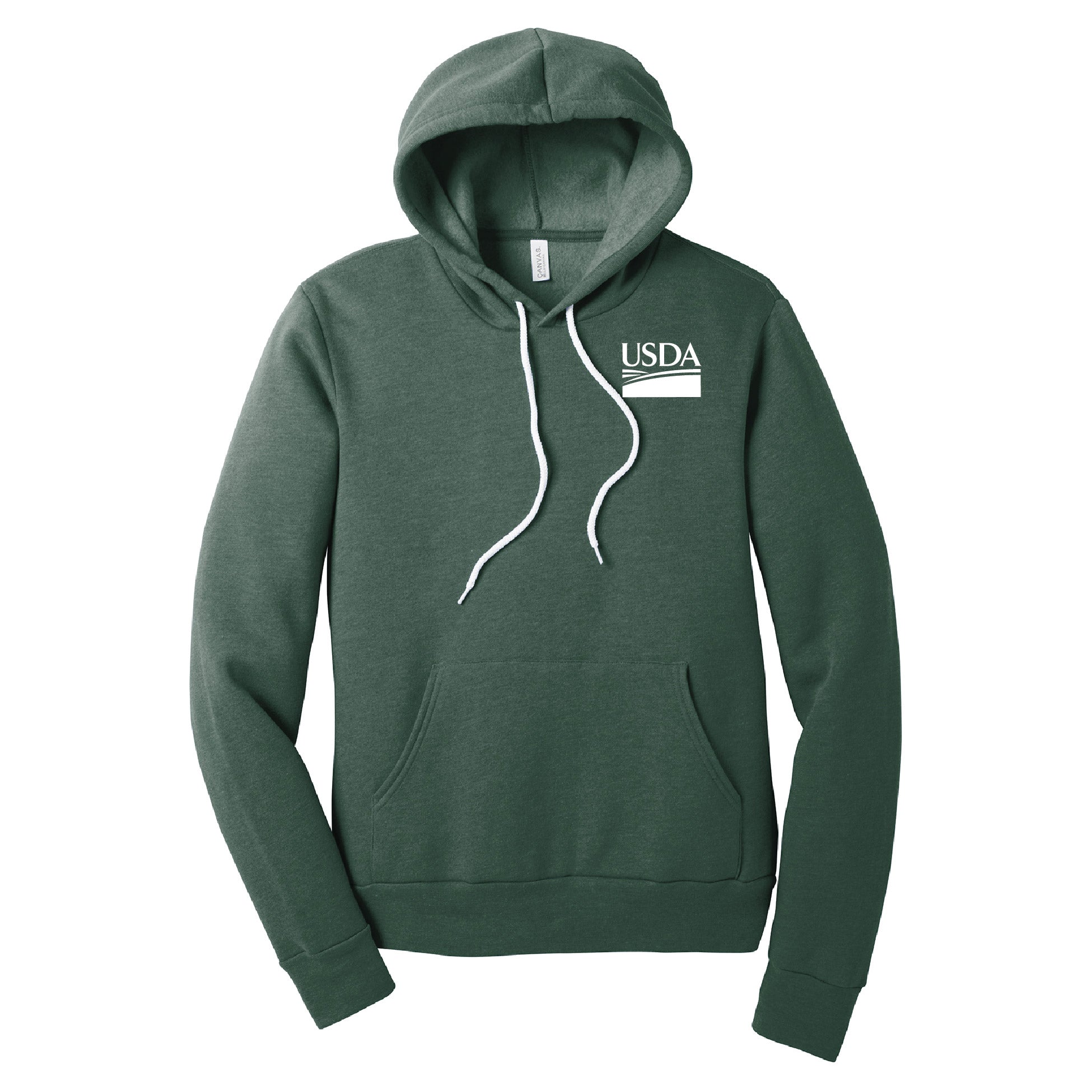 USDA Unisex Fleece Pullover Hoodie