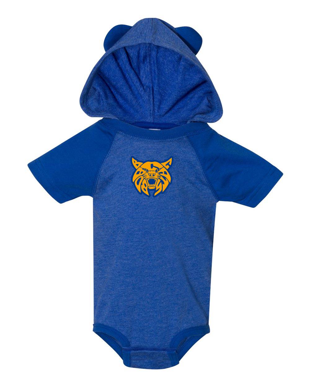Benton Holiday Hooded Onesie