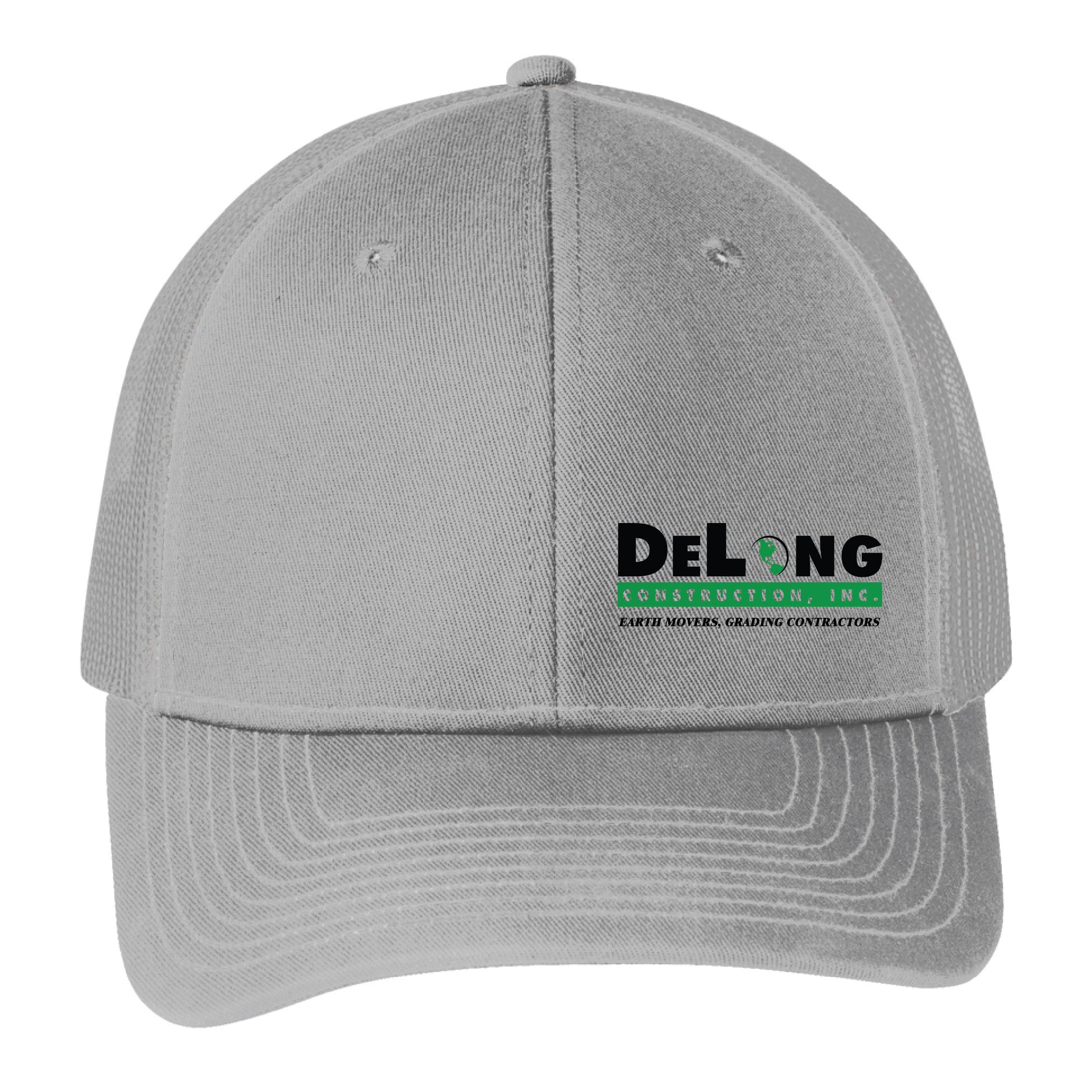 DeLong Construction Snapback Trucker Cap