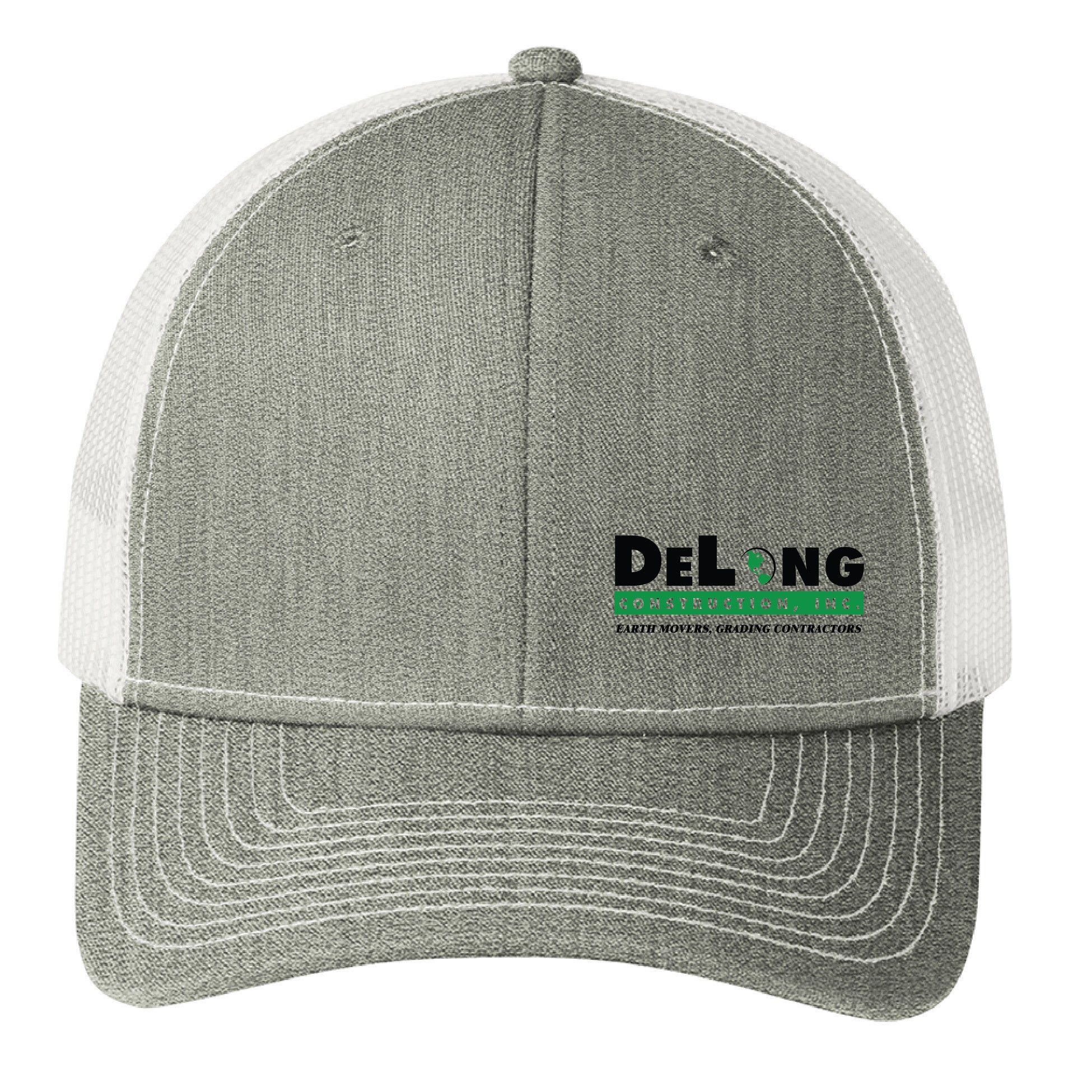 DeLong Construction Snapback Trucker Cap