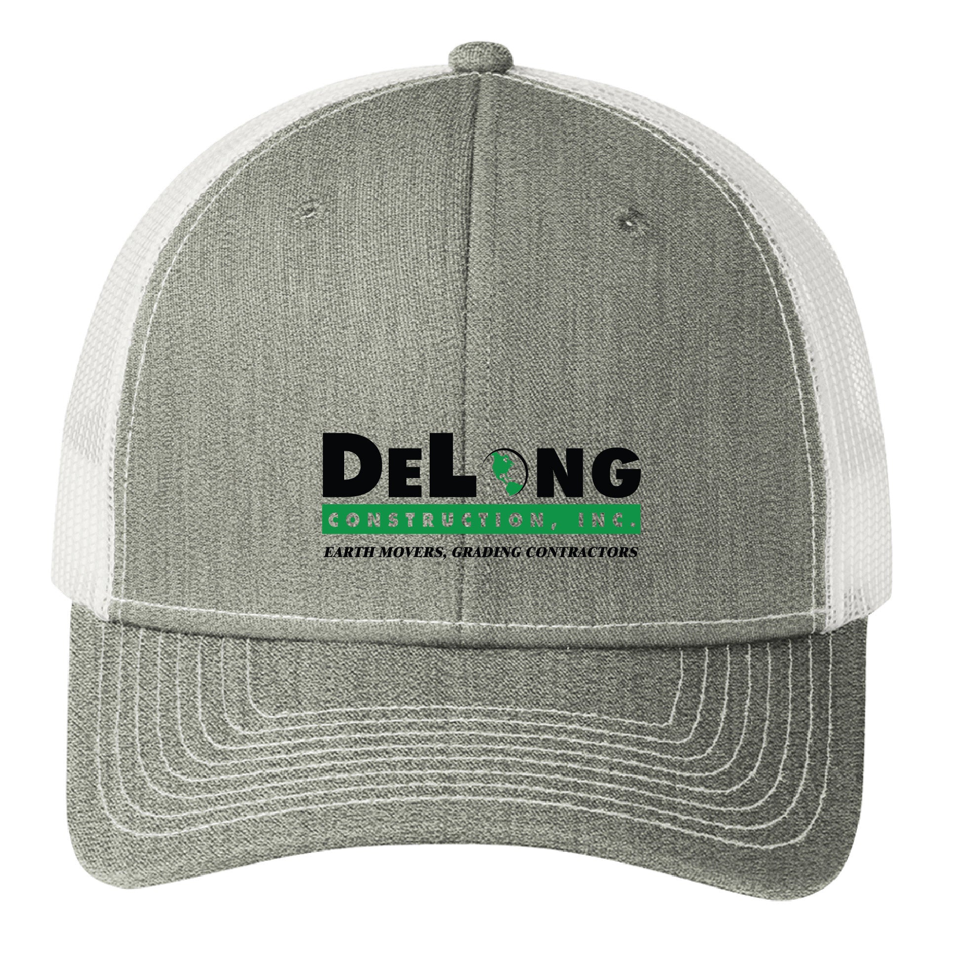 DeLong Construction Snapback Trucker Cap