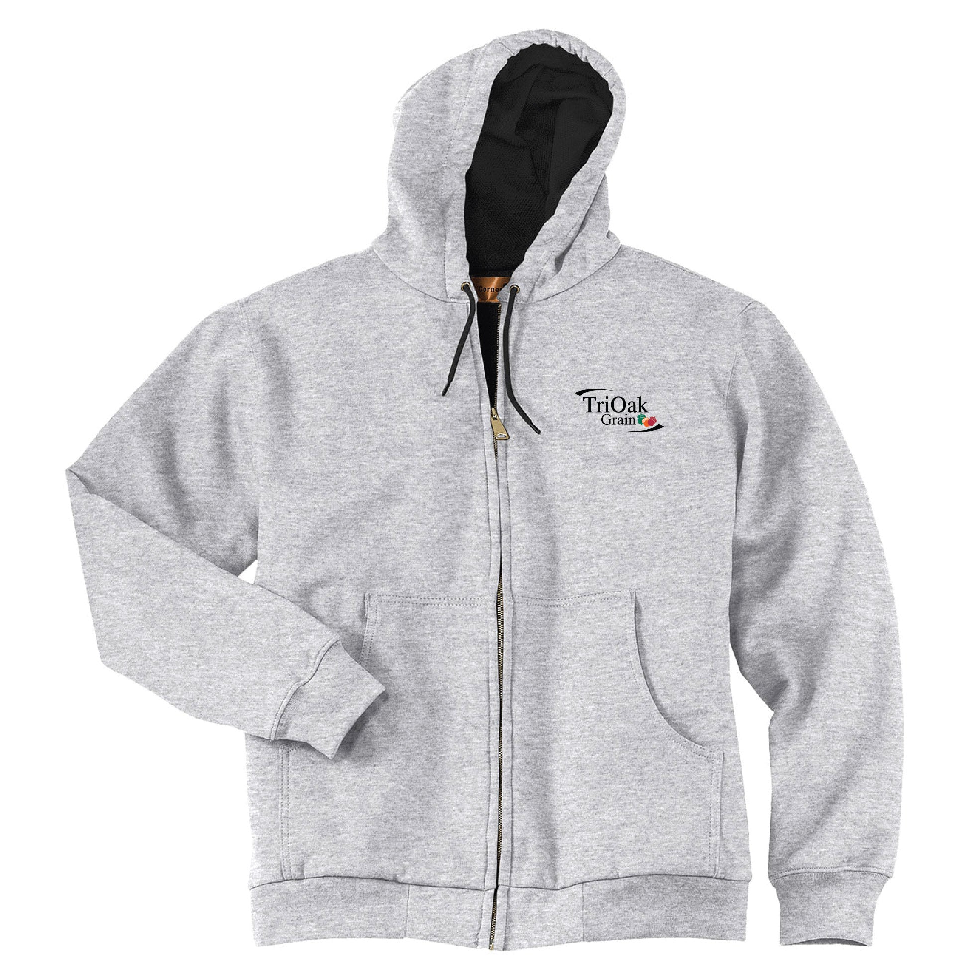 Tri Oak Heavyweight Full-Zip Hooded Sweatshirt