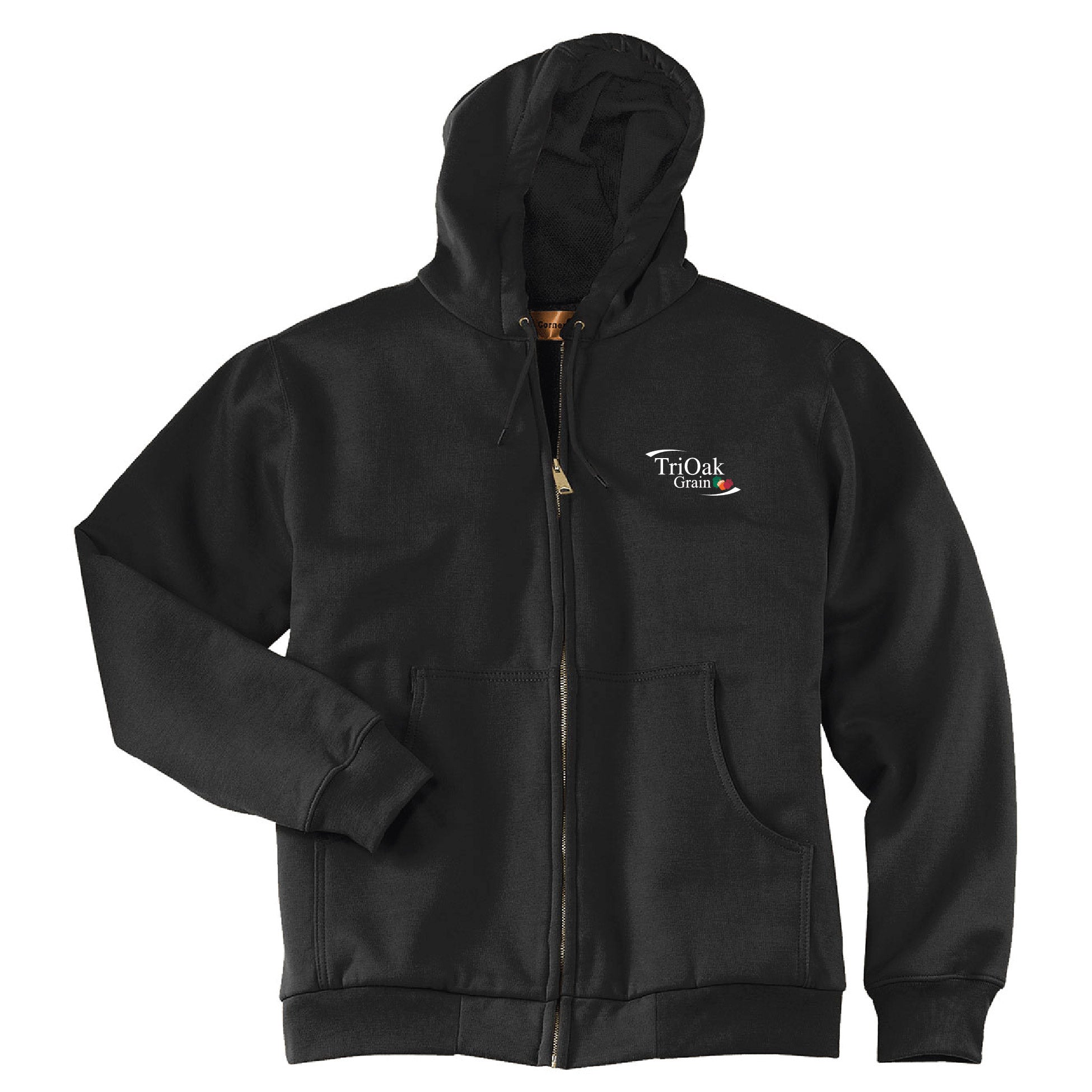 Tri Oak Heavyweight Full-Zip Hooded Sweatshirt