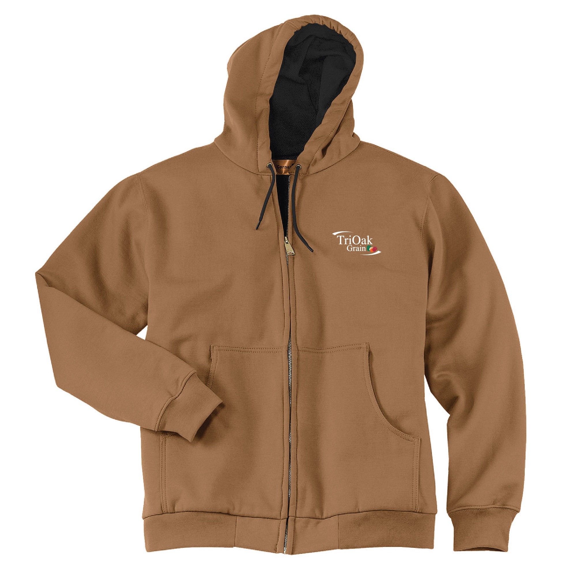 Tri Oak Heavyweight Full-Zip Hooded Sweatshirt
