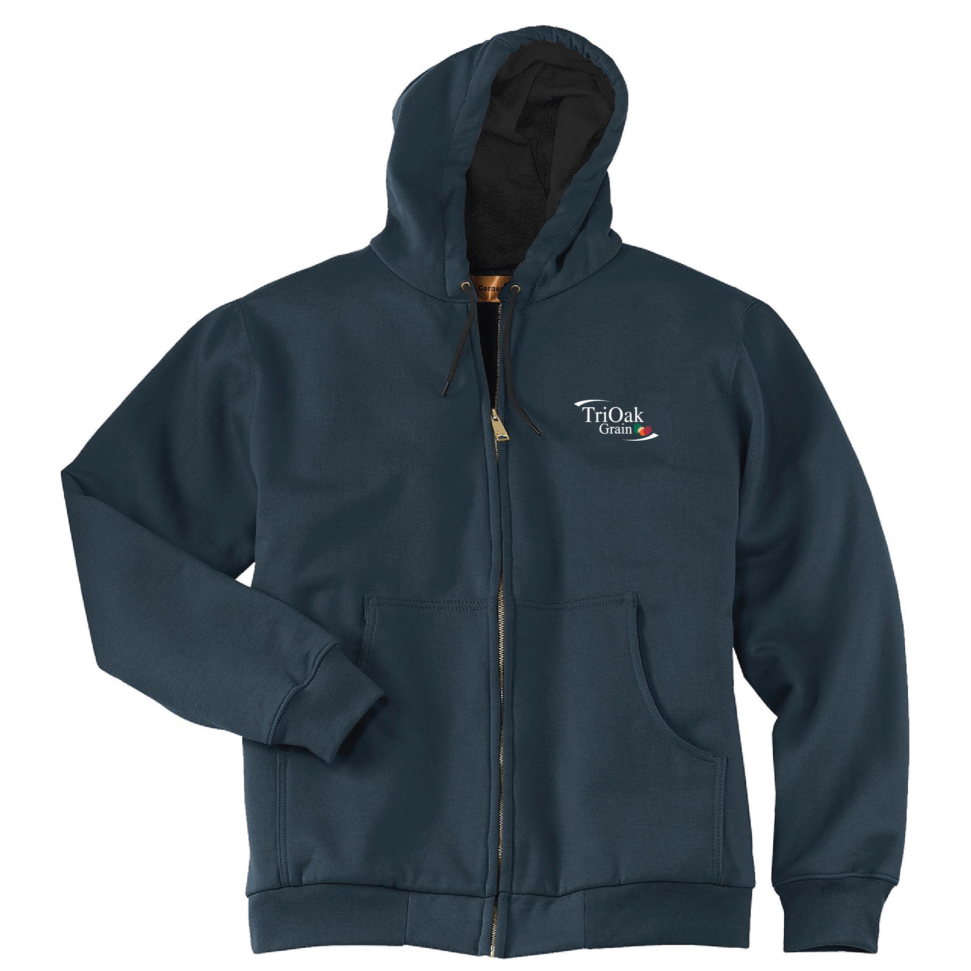 Tri Oak Heavyweight Full-Zip Hooded Sweatshirt