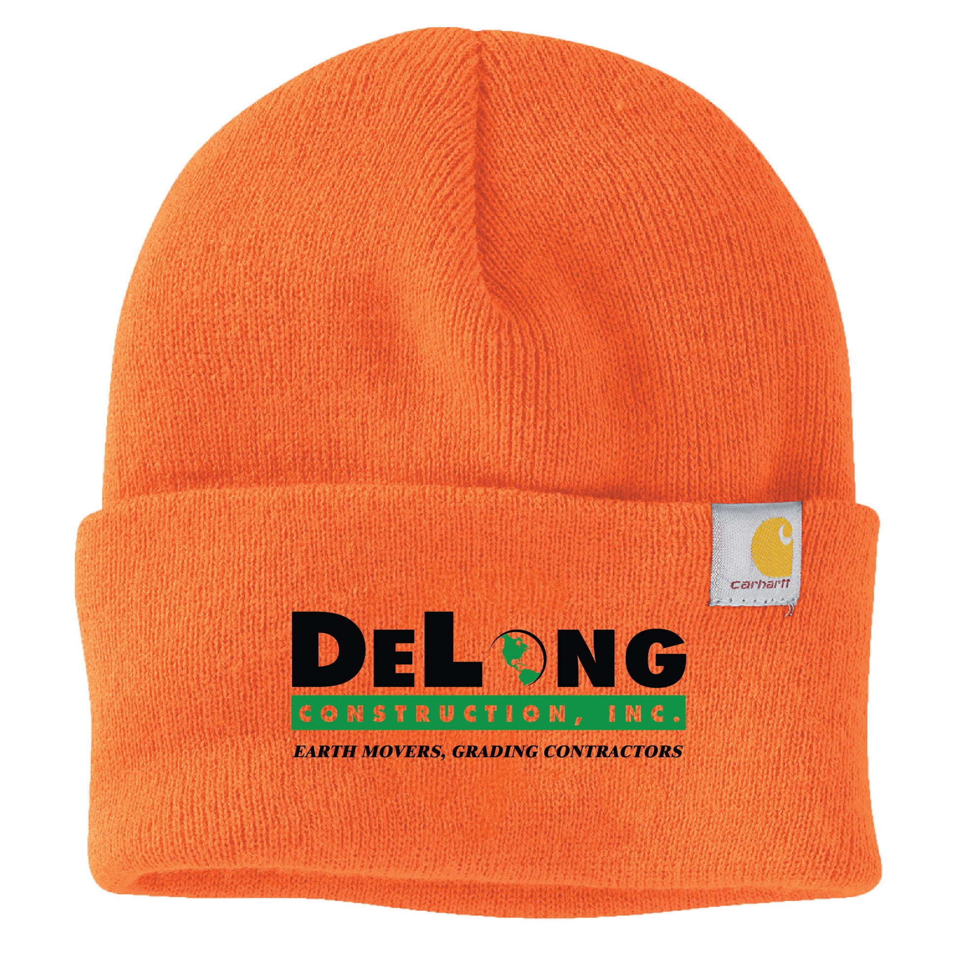 DeLong Construction Carhartt Watch Cap