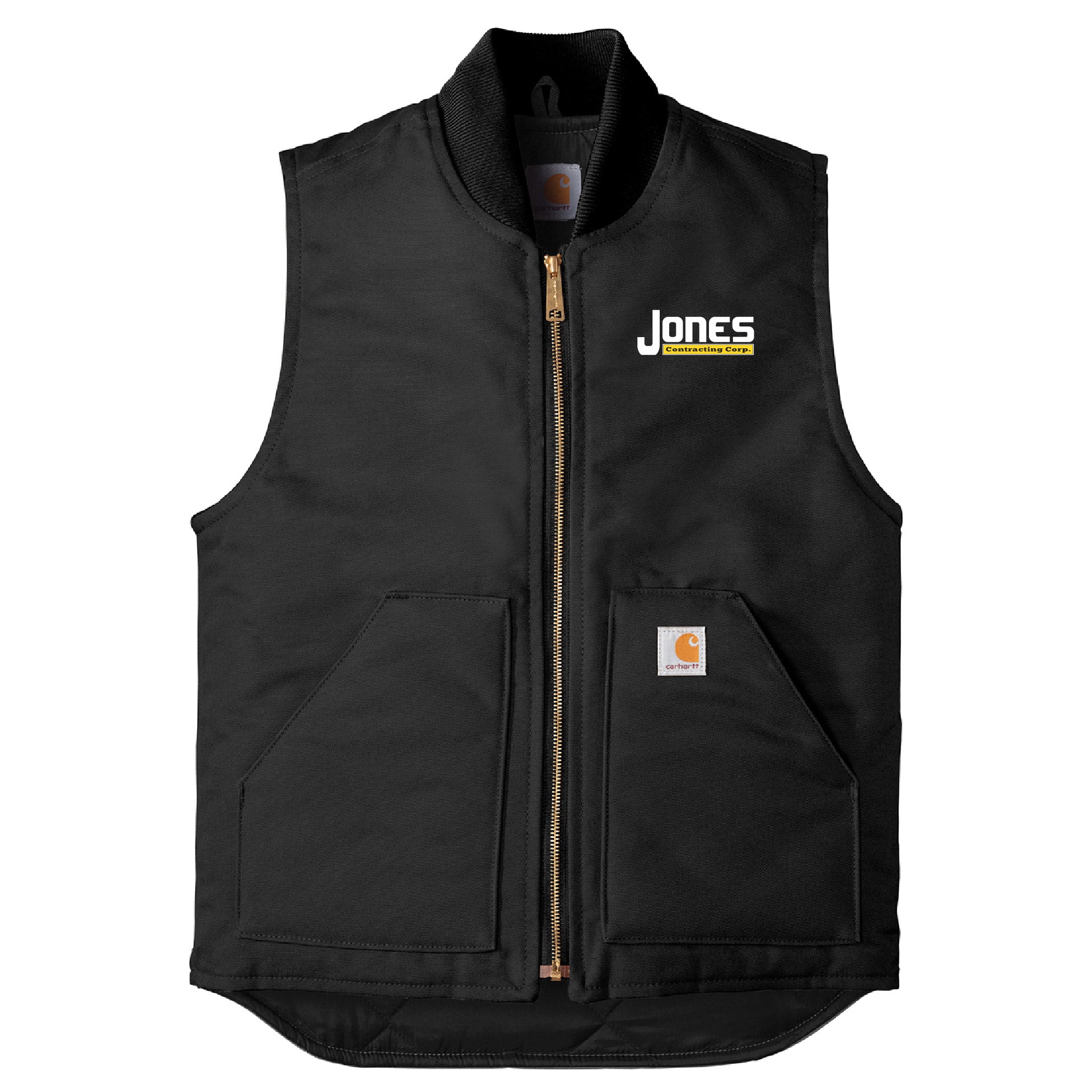 Jones Contracting Carhartt Duck Vest