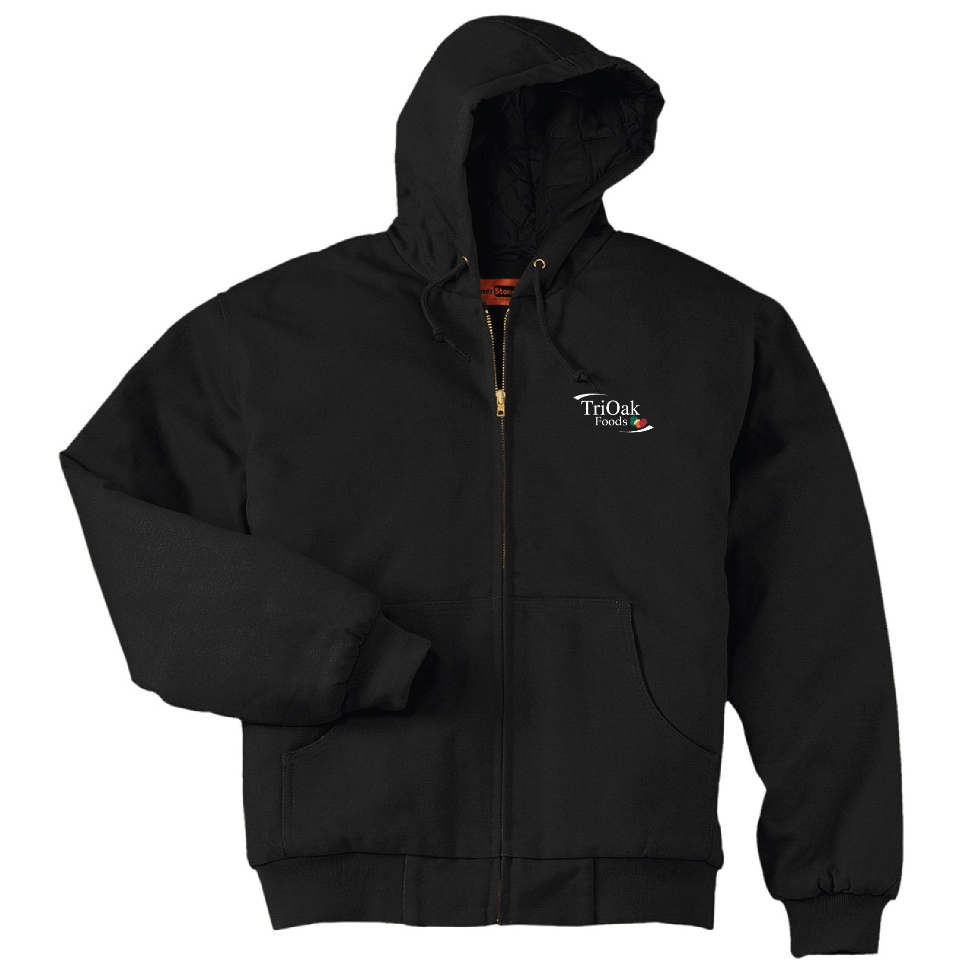 Tri Oak Duck Cloth Hooded Work Jacket