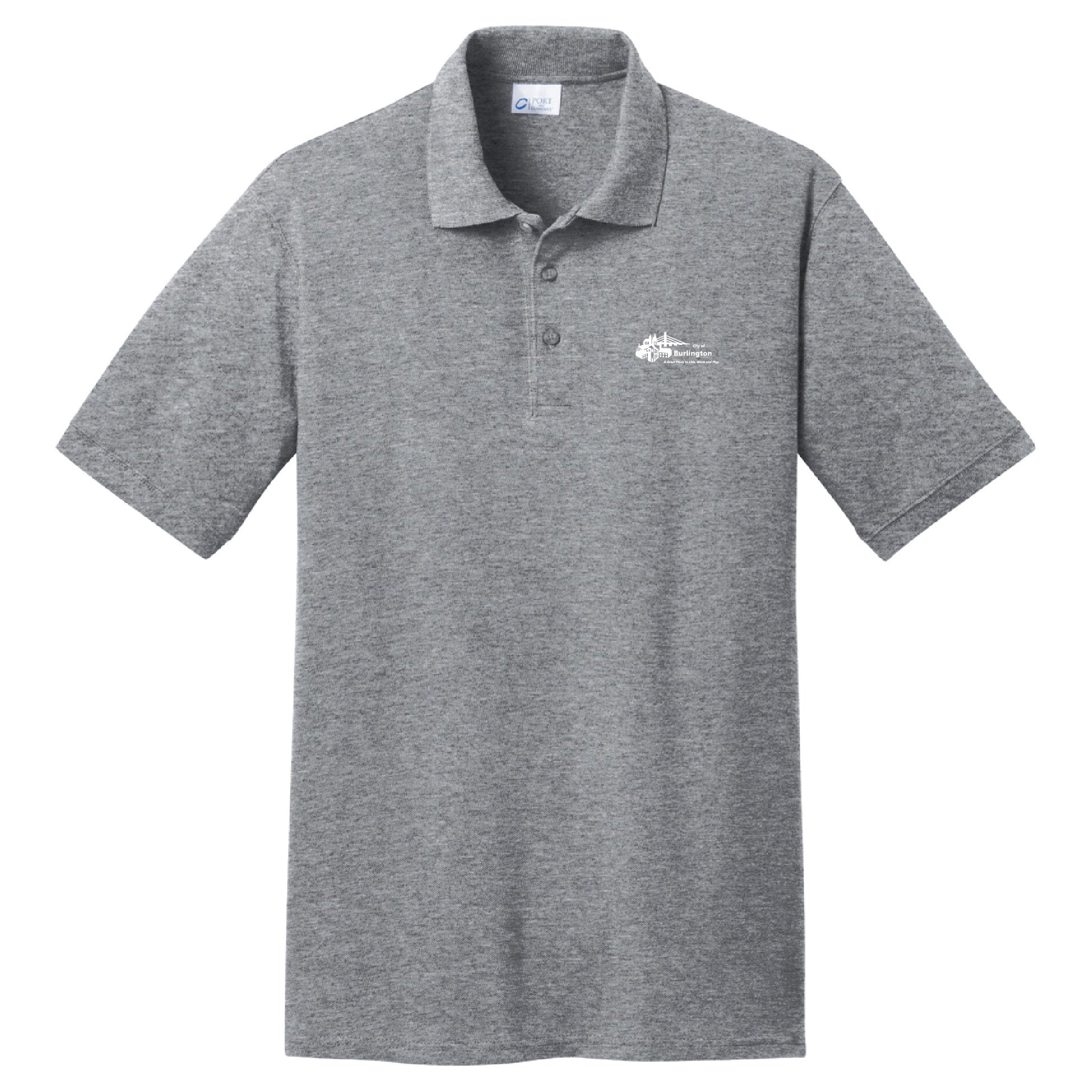 City of Burlington 2022 Core Blend Pique Polo