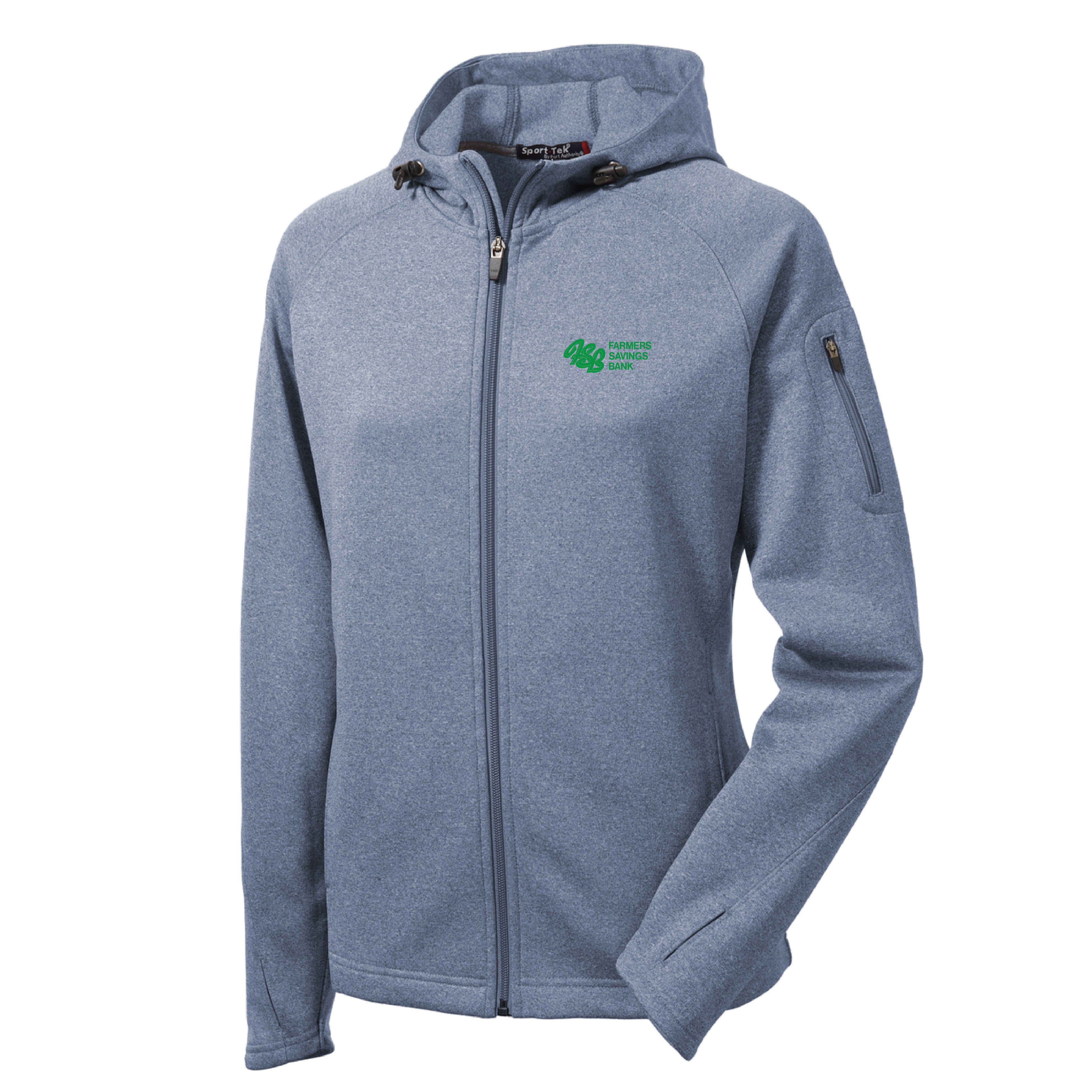 FSB Ladies Tech Fleece Full-Zip Hooded Jacket