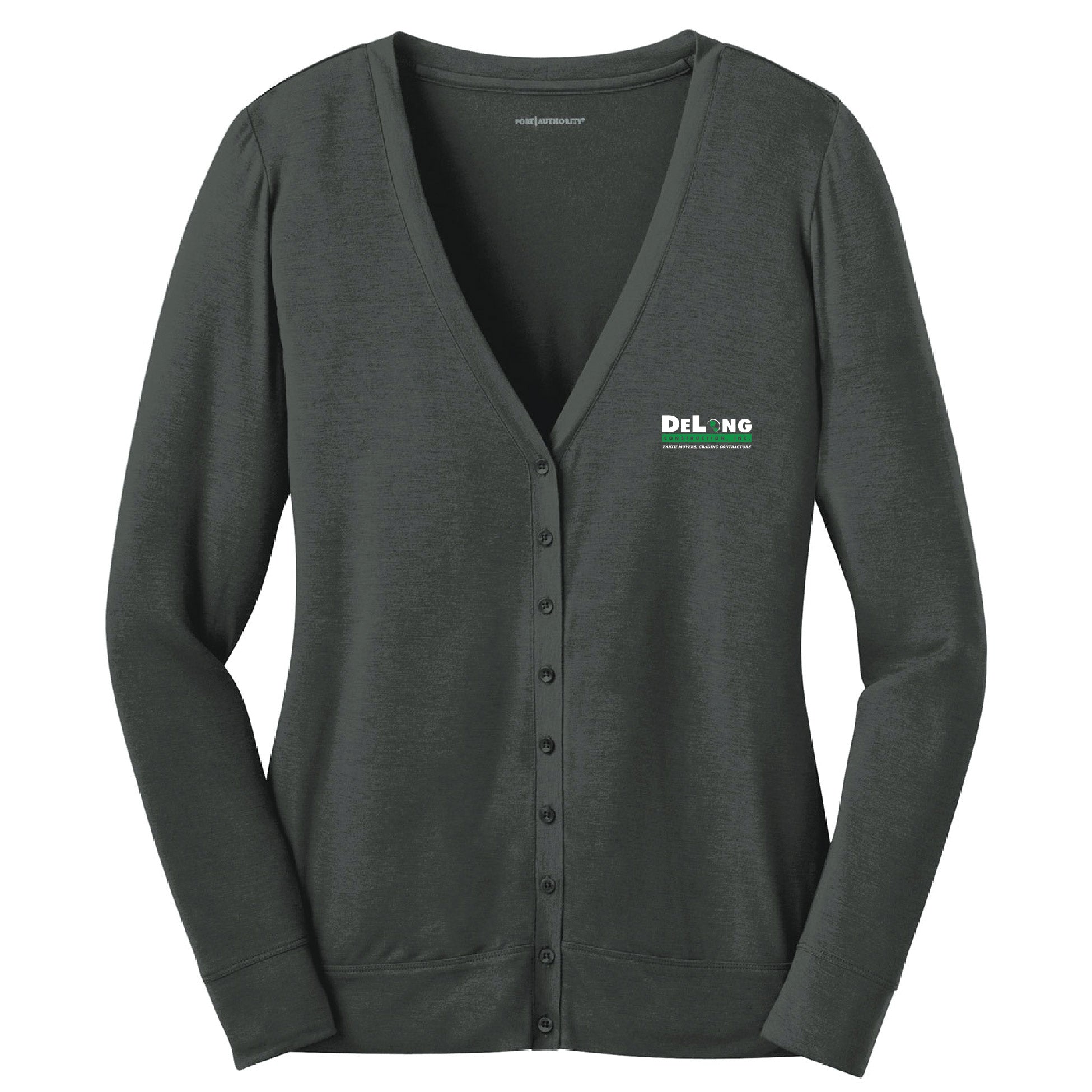 DeLong Construction Ladies Concept Cardigan