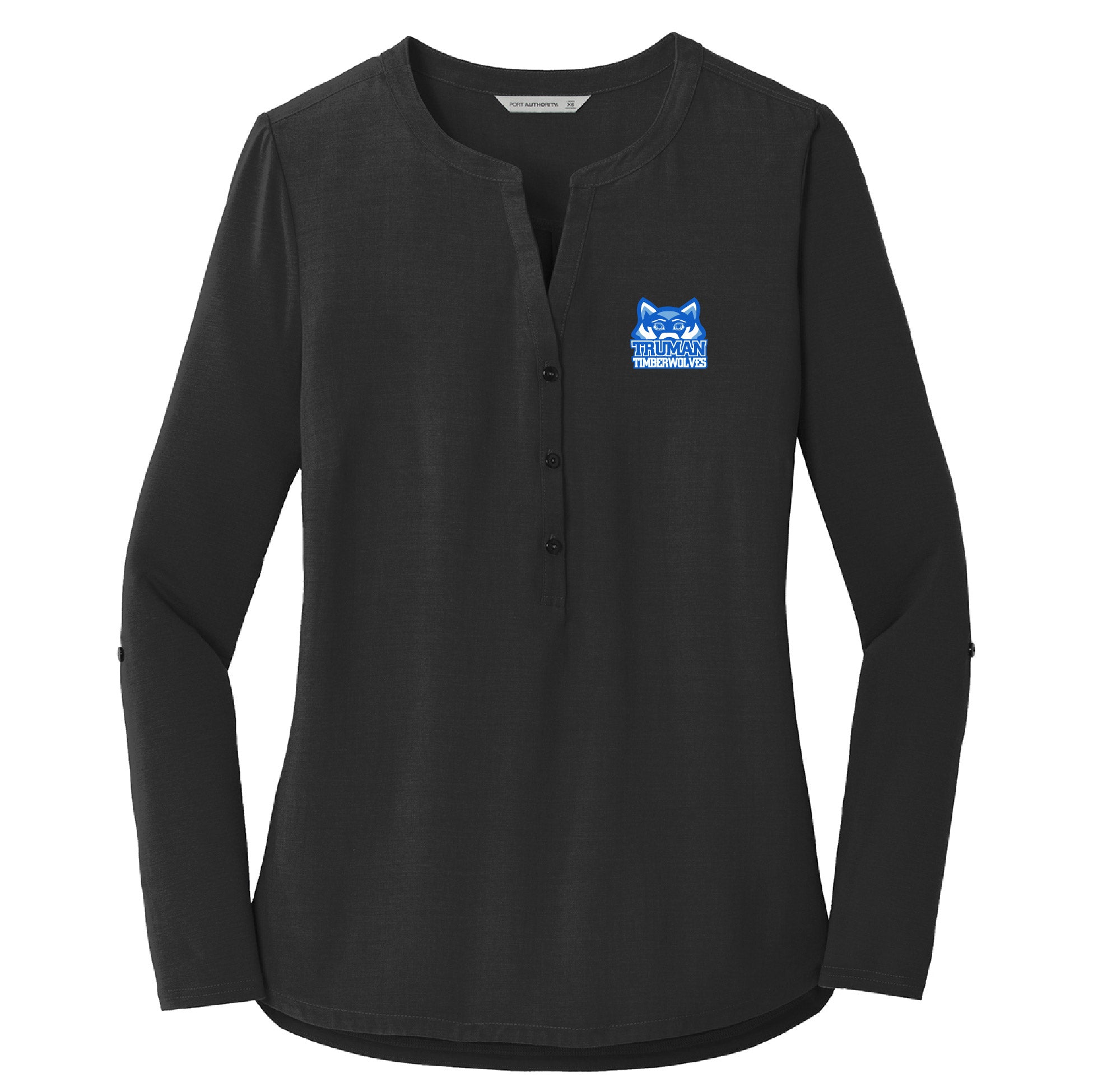 Truman Elementary 2023 Ladies Concept Henley Tunic