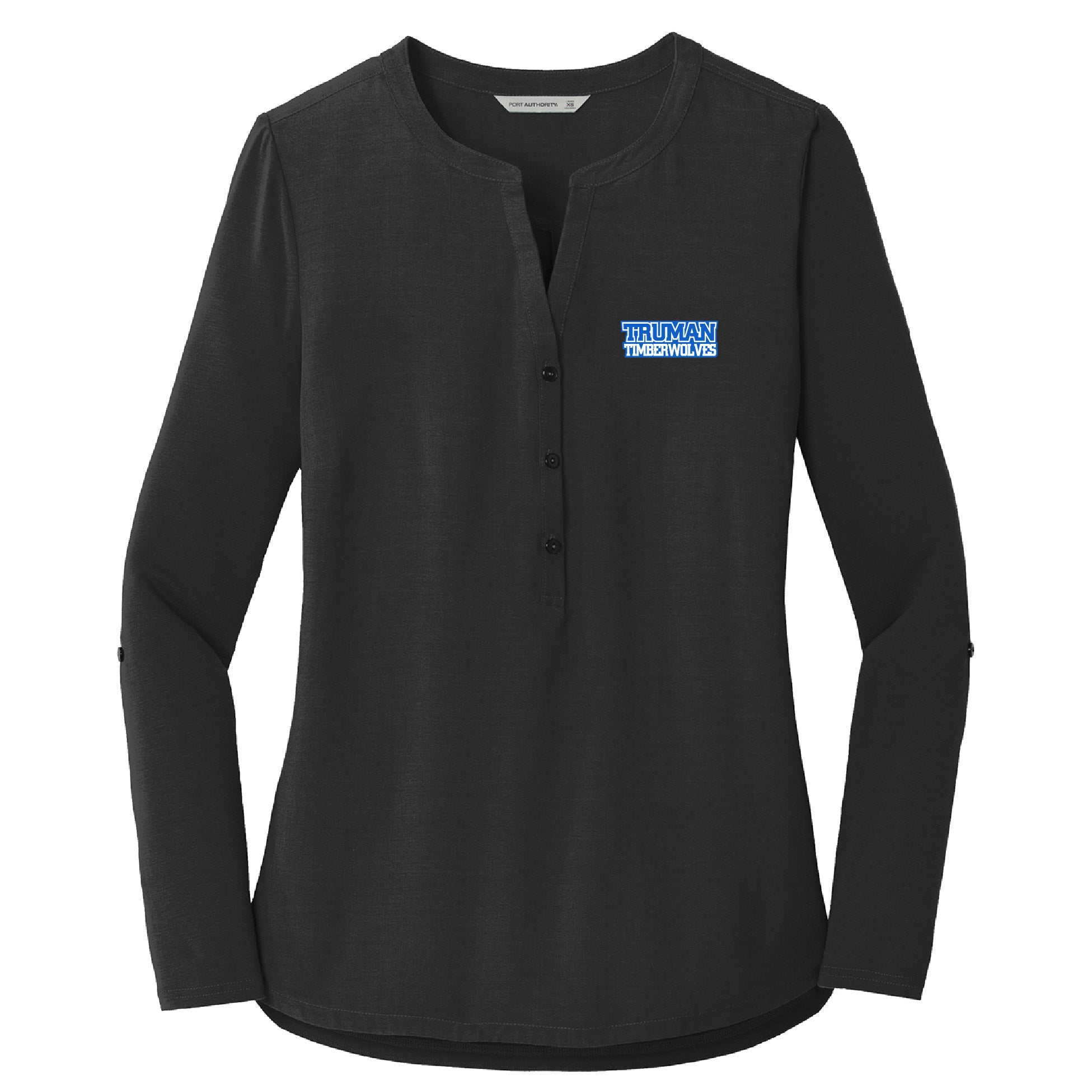 Truman Elementary 2023 Ladies Concept Henley Tunic
