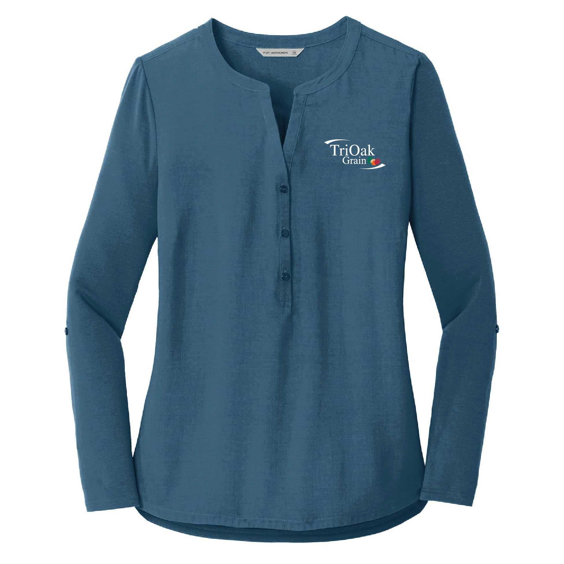 Tri Oak Ladies Henley Tunic
