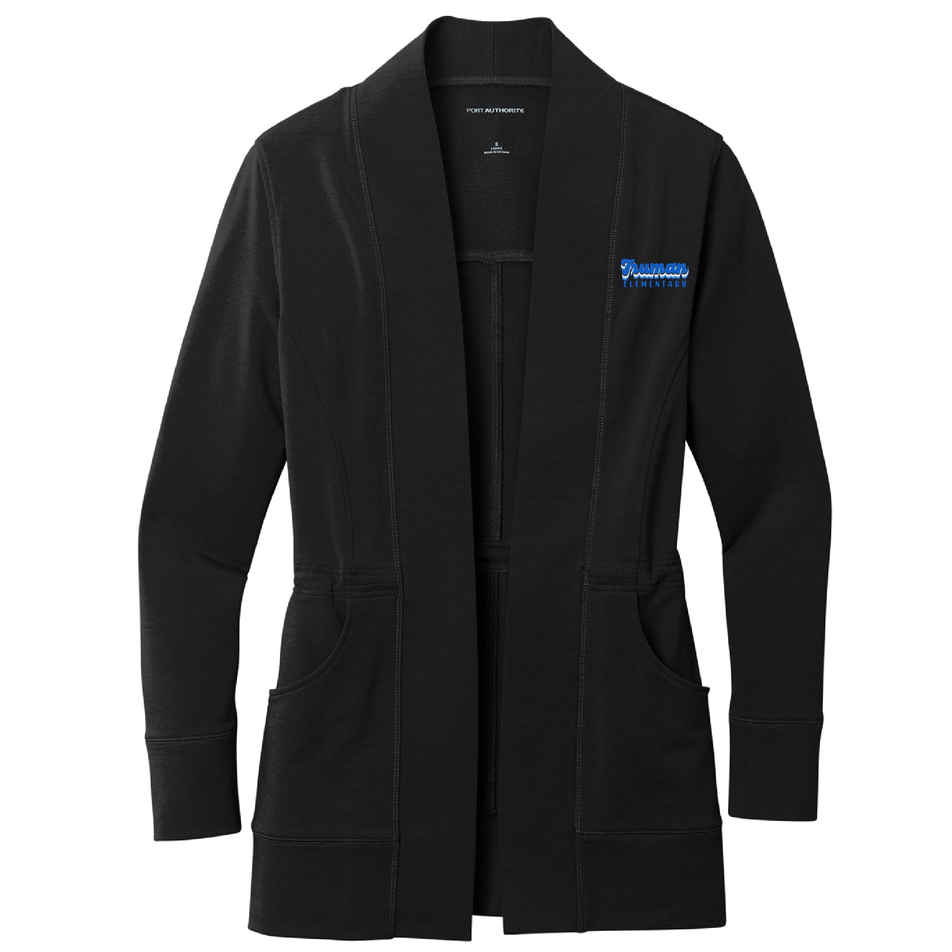 Truman Elementary 2023 Ladies Microterry Cardigan