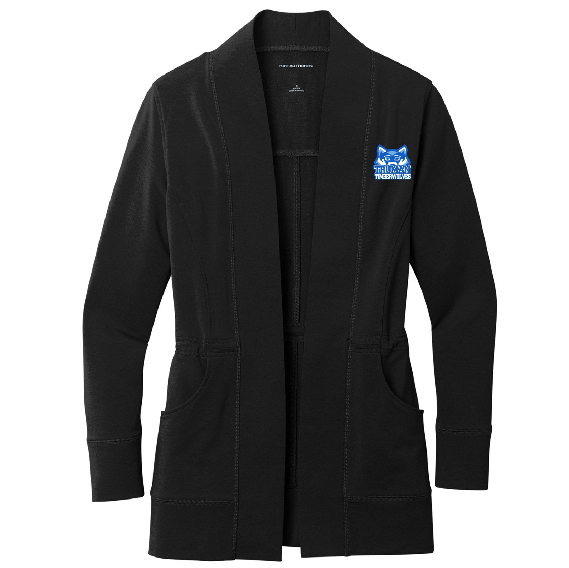 Truman Elementary 2023 Ladies Microterry Cardigan