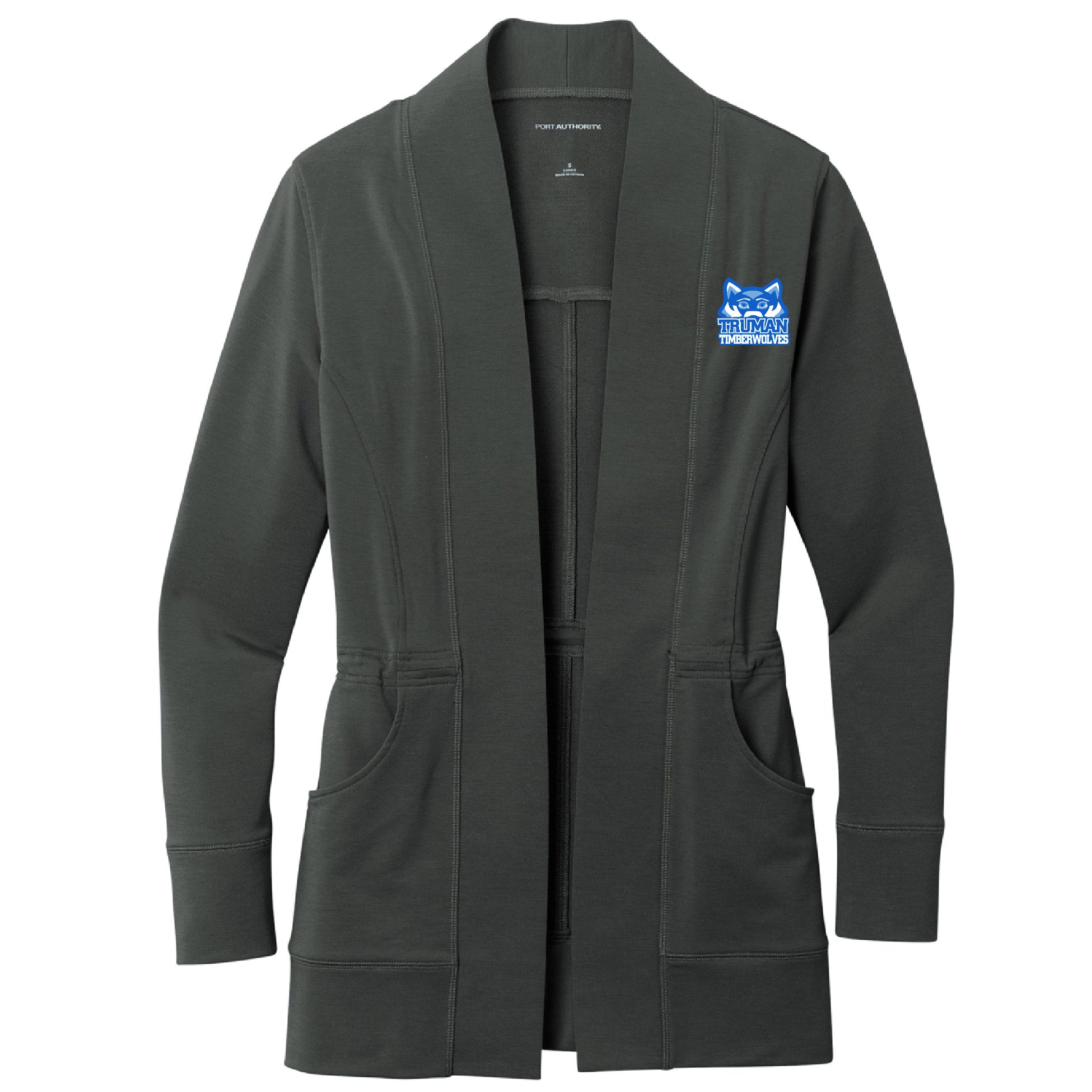 Truman Elementary 2023 Ladies Microterry Cardigan