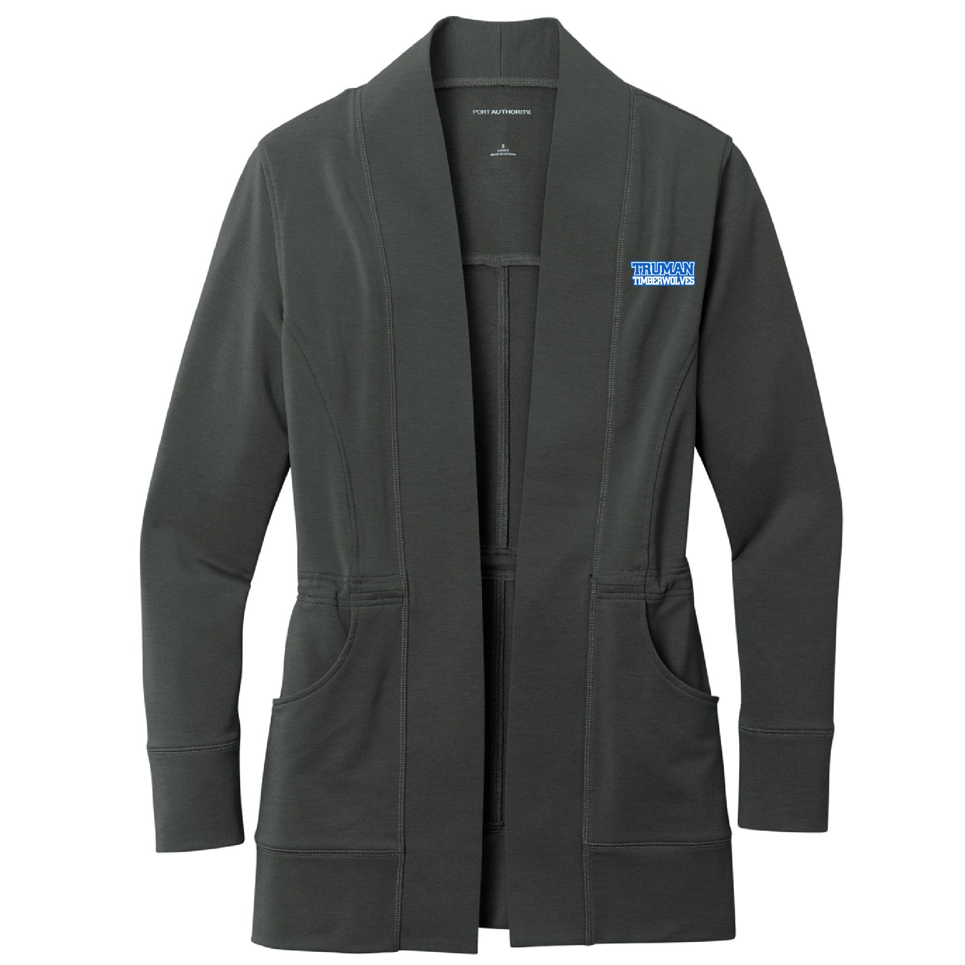 Truman Elementary 2023 Ladies Microterry Cardigan