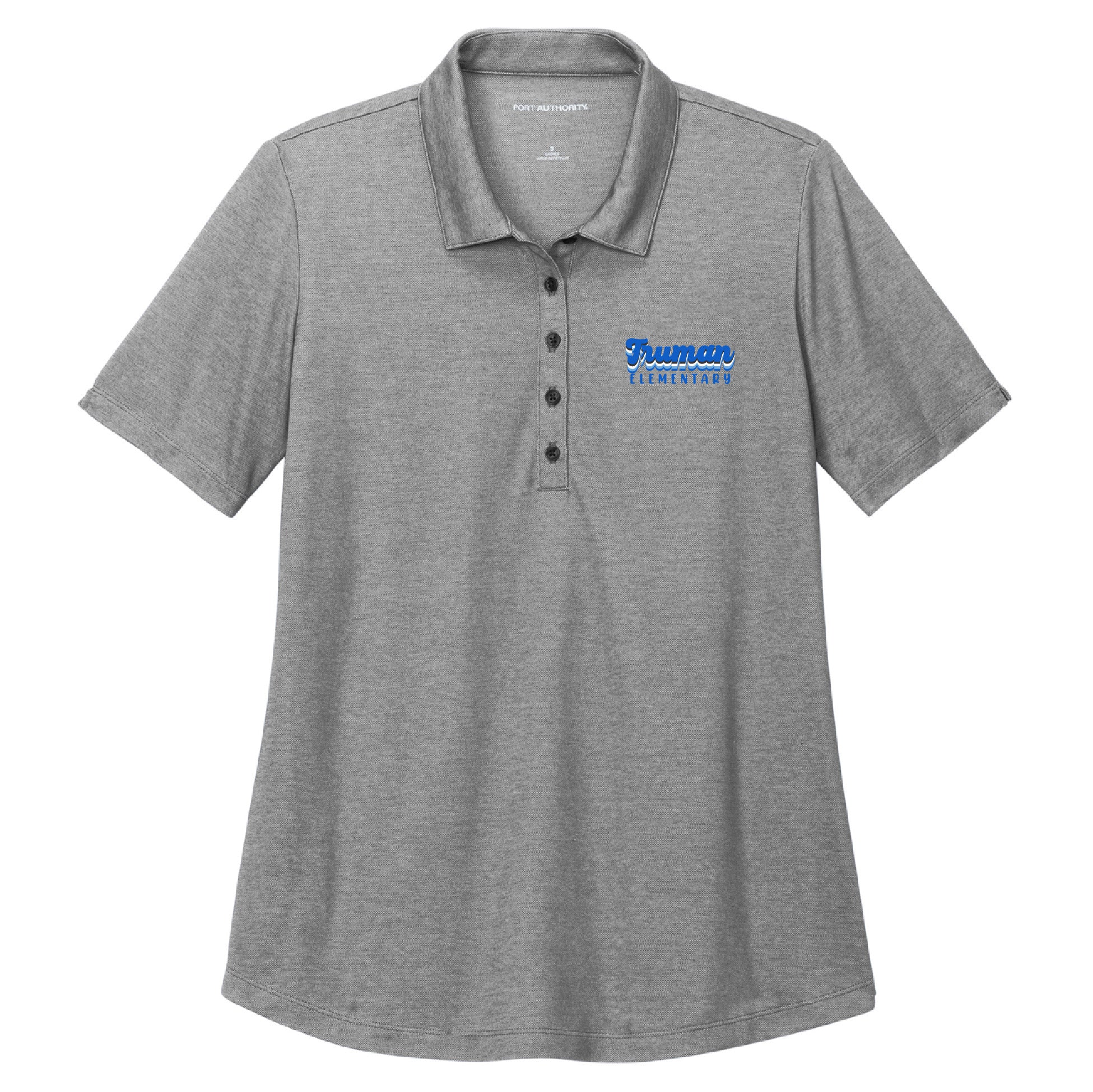 Truman Elementary 2023 Ladies Fine Pique Blend Polo