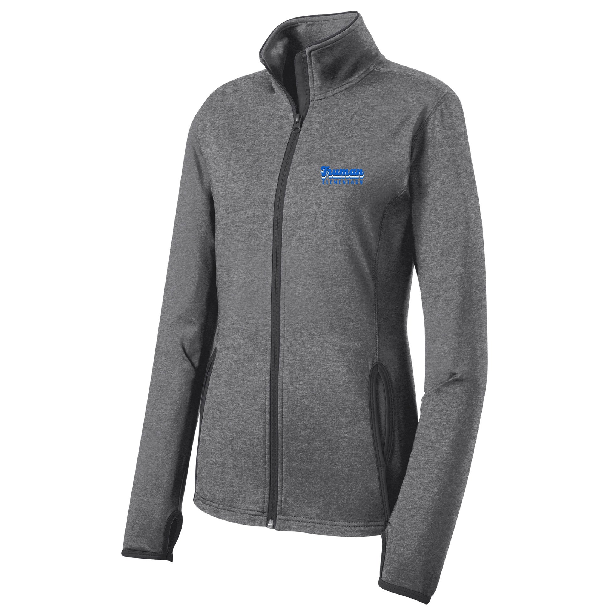 Truman Elementary 2023 Ladies Stretch Contrast Full-Zip Jacket