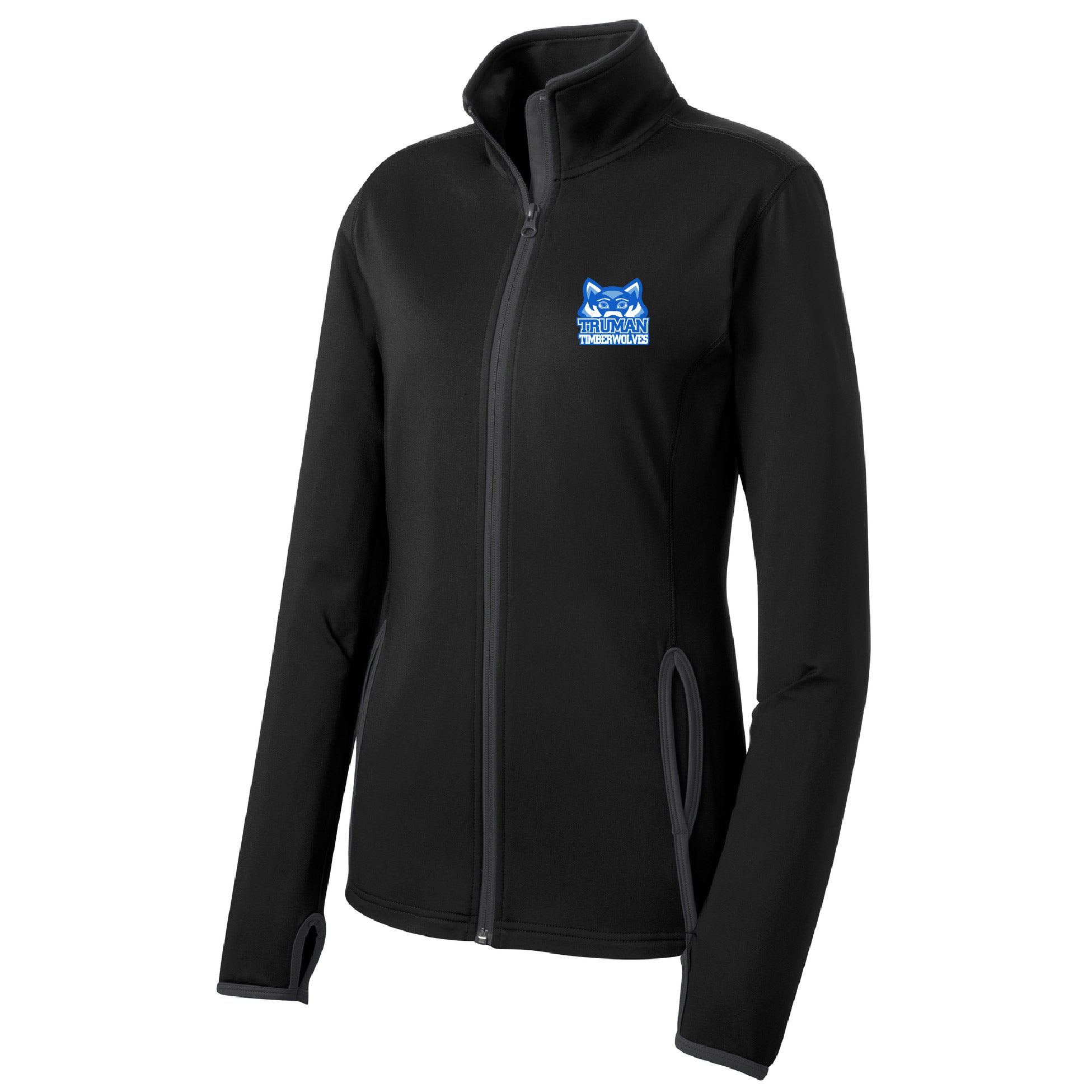 Truman Elementary 2023 Ladies Stretch Contrast Full-Zip Jacket