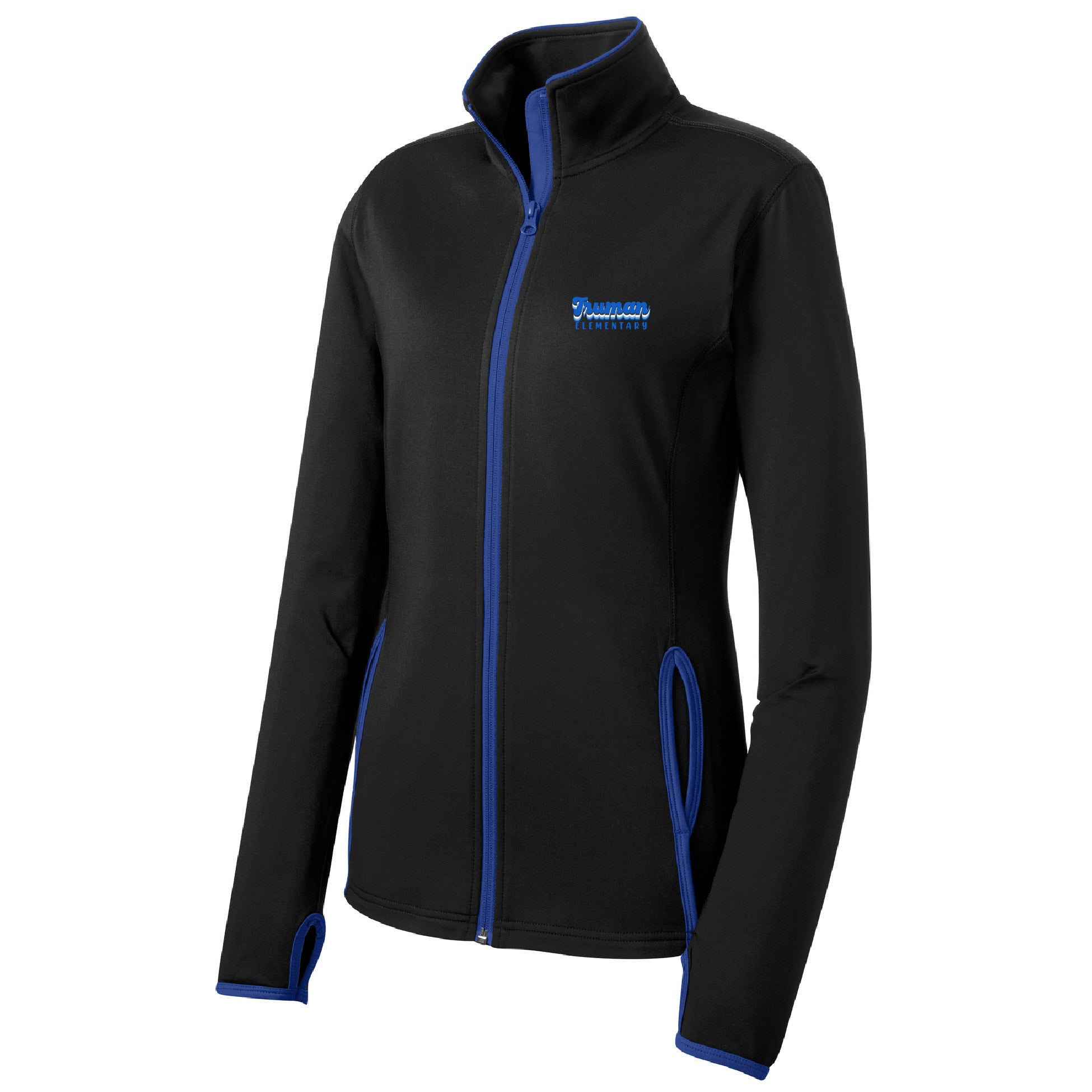 Truman Elementary 2023 Ladies Stretch Contrast Full-Zip Jacket