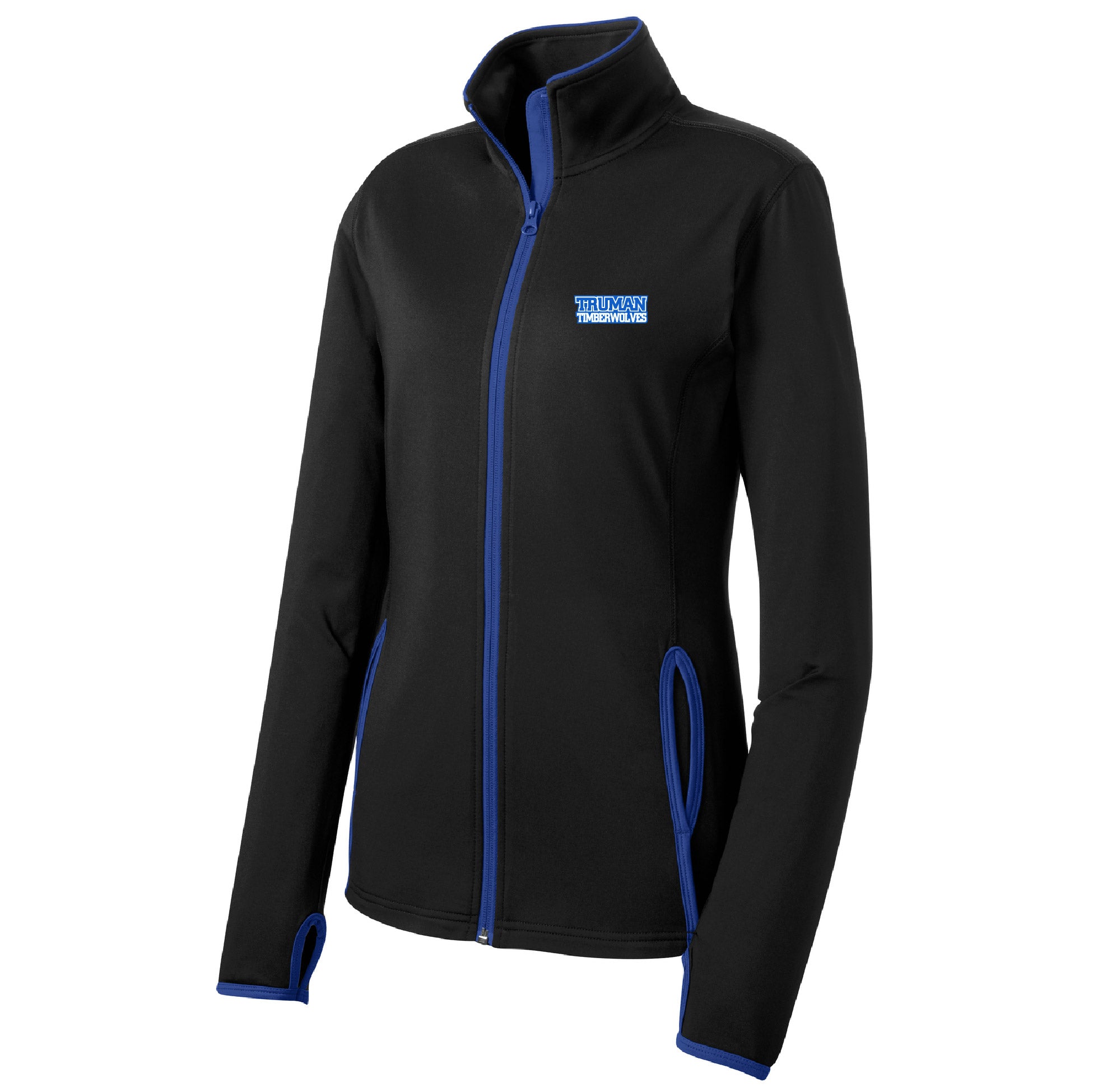 Truman Elementary 2023 Ladies Stretch Contrast Full-Zip Jacket