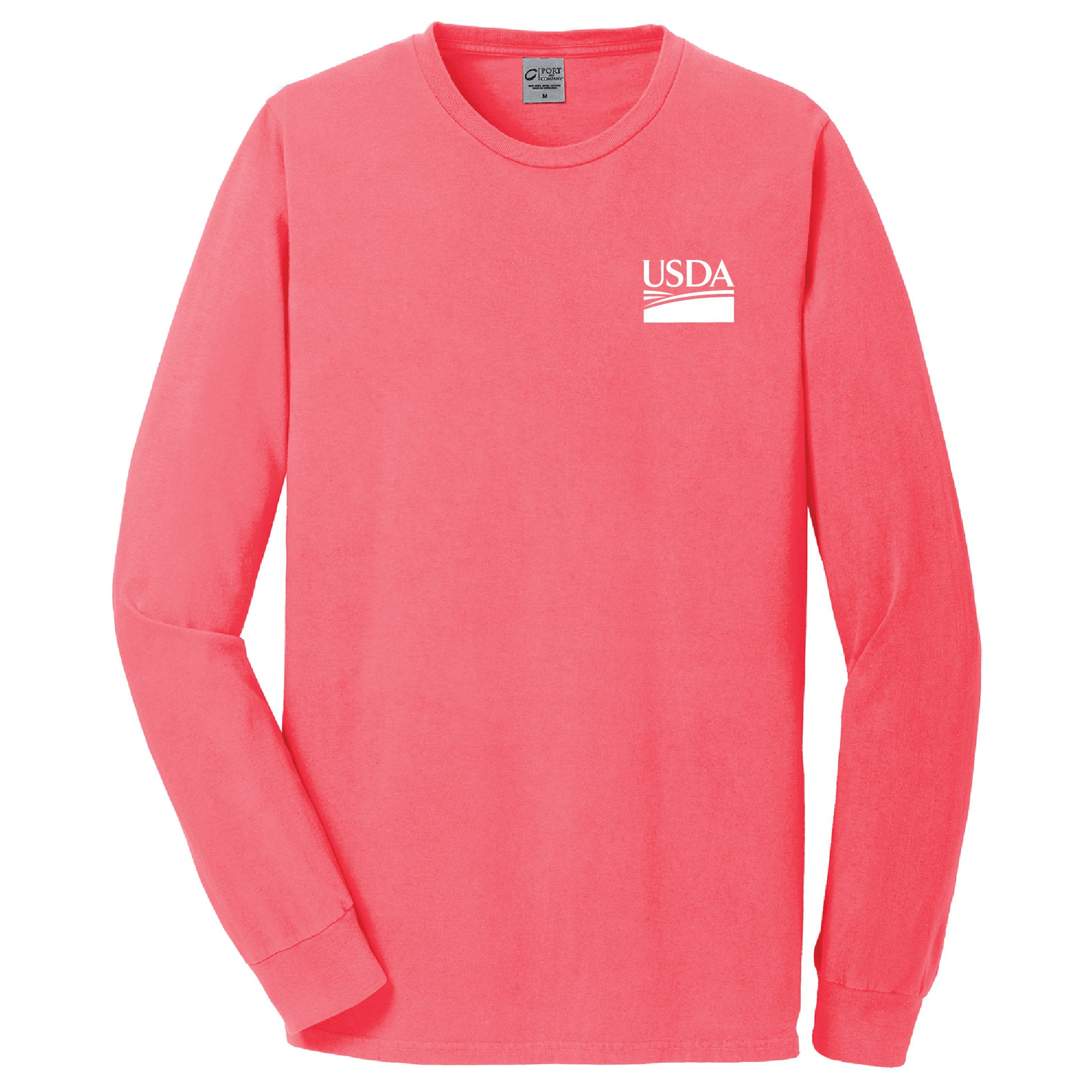 USDA Garment-Dyed Long Sleeve Tee