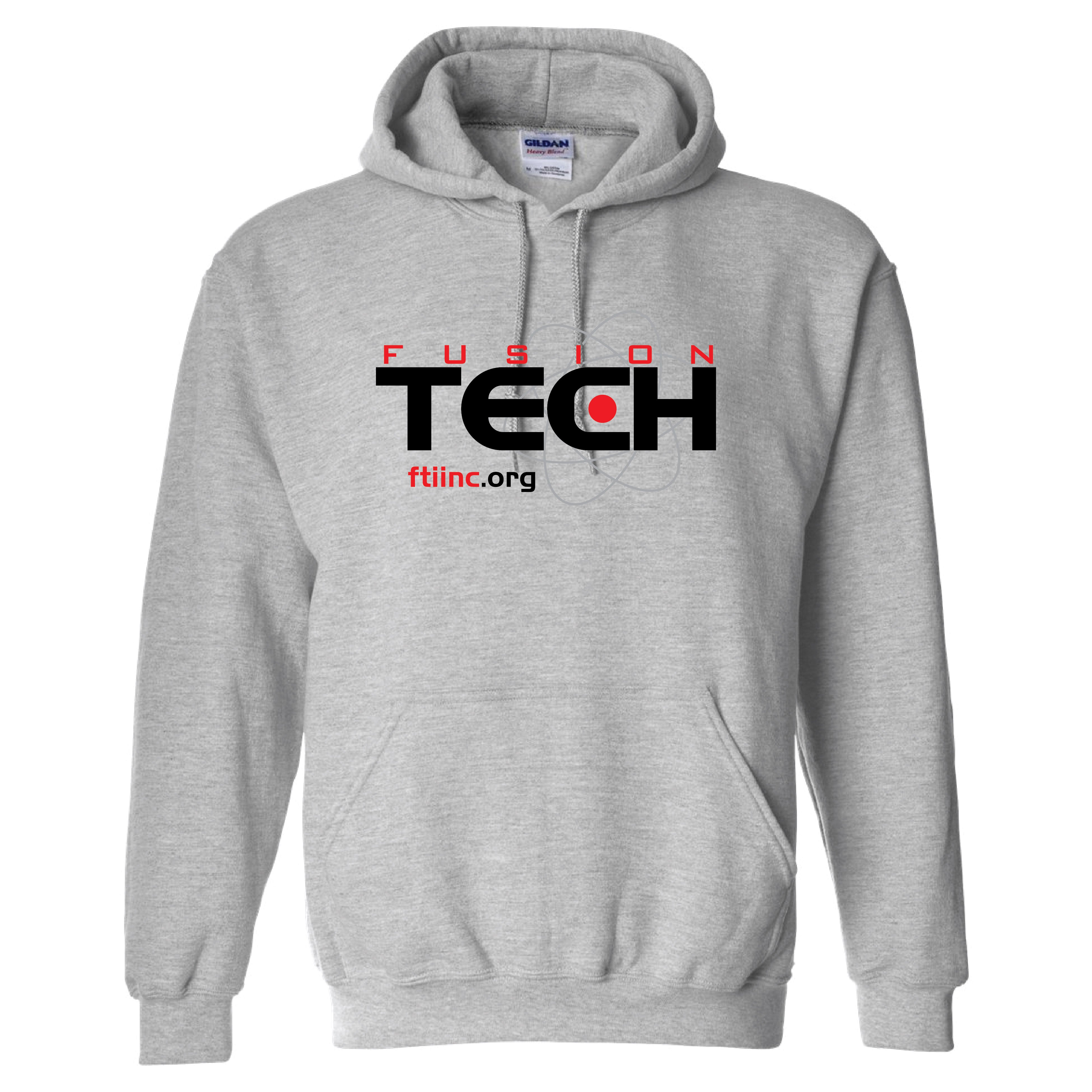 Fusion Tech Screenprinted Tall Hooded Sweatshirt