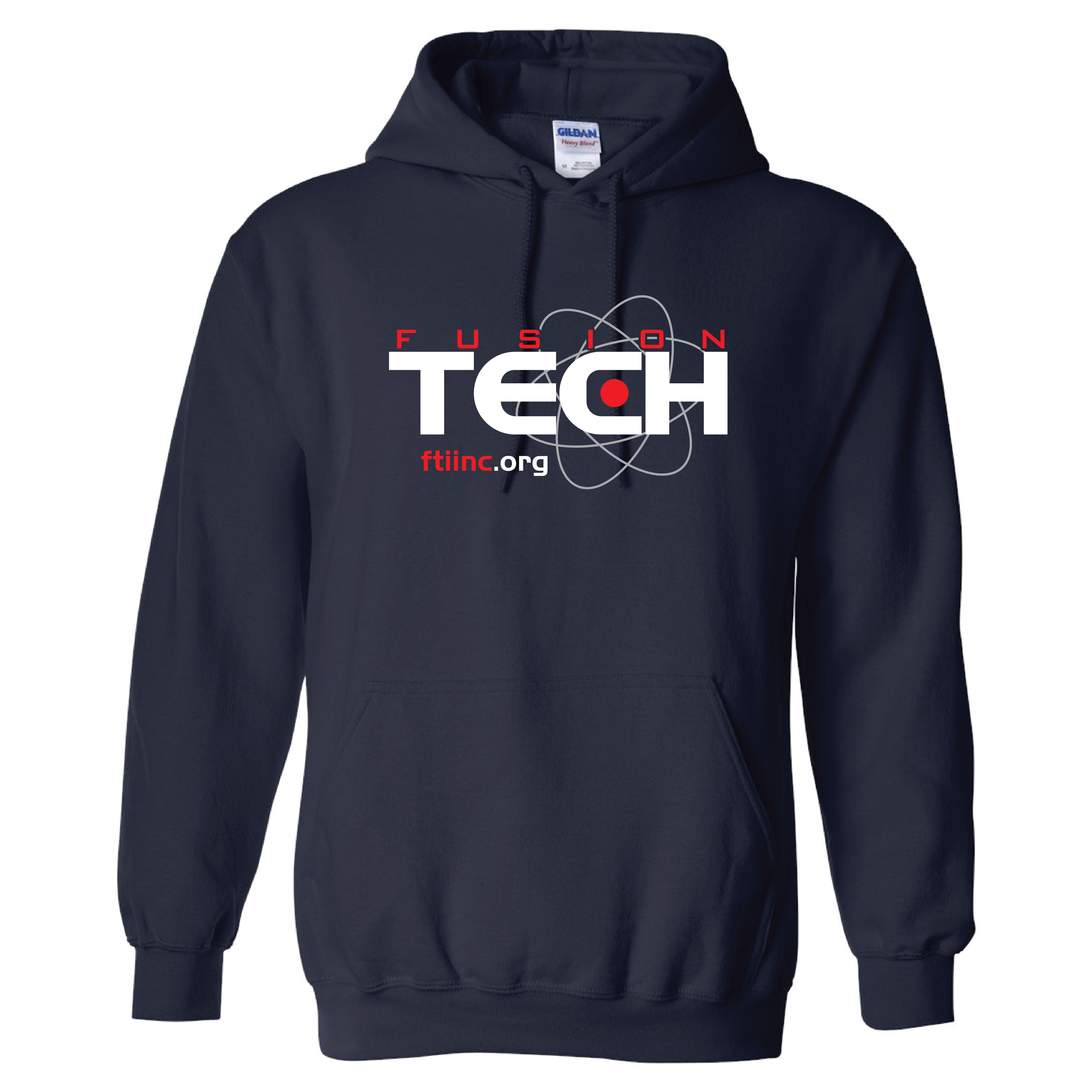 Fusion Tech Screenprinted Tall Hooded Sweatshirt