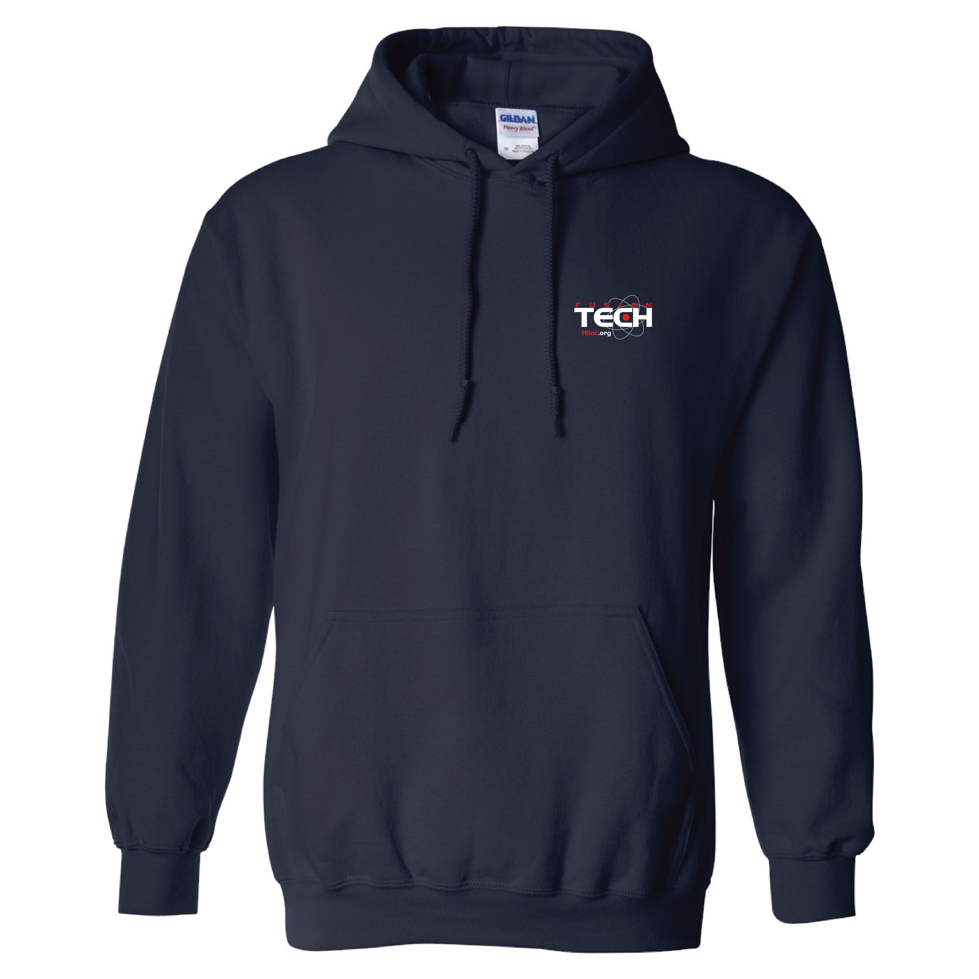 Fusion Tech Embroidered Tall Hooded Sweatshirt