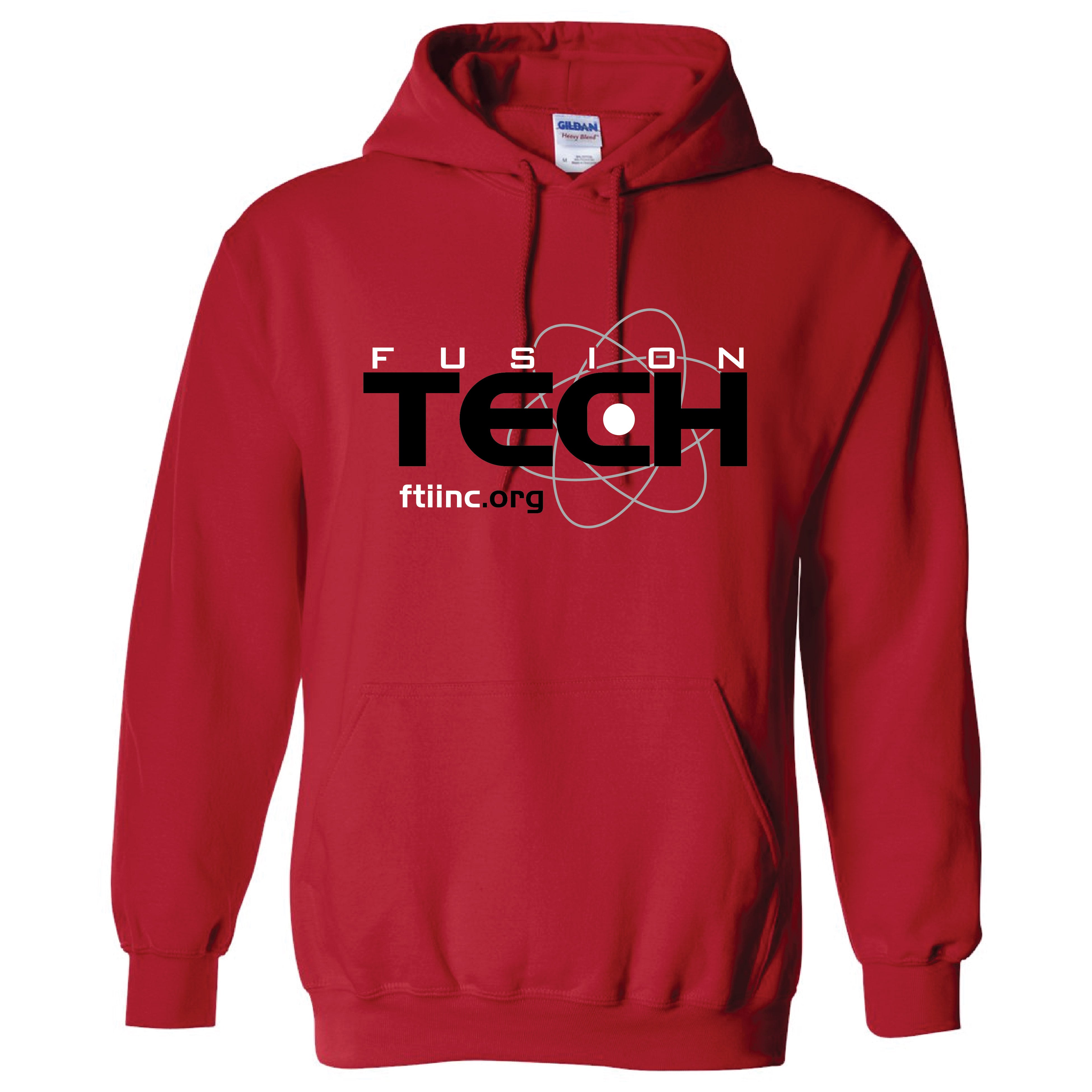 Fusion Tech Screenprinted Tall Hooded Sweatshirt