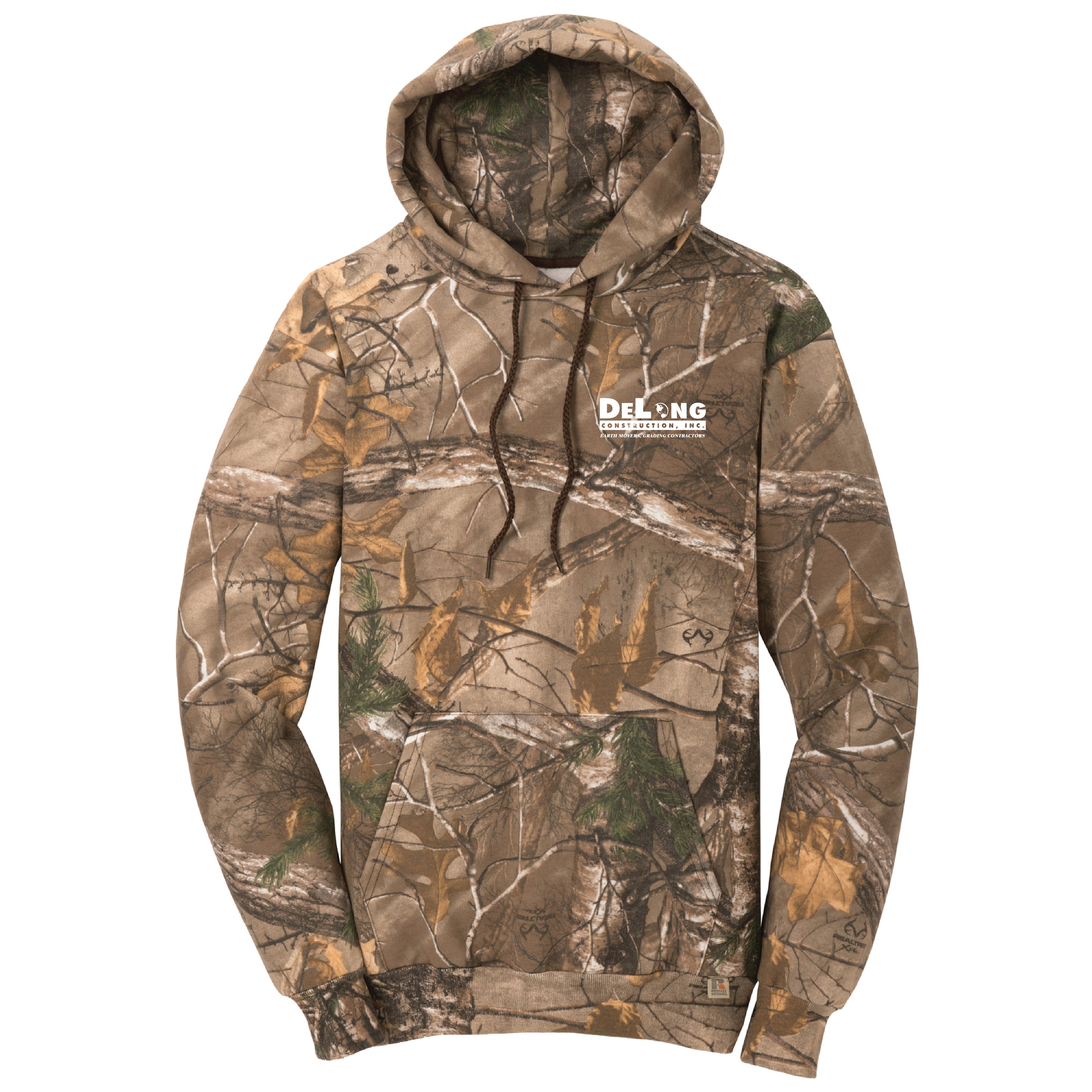 DeLong Construction Camo Hoodie