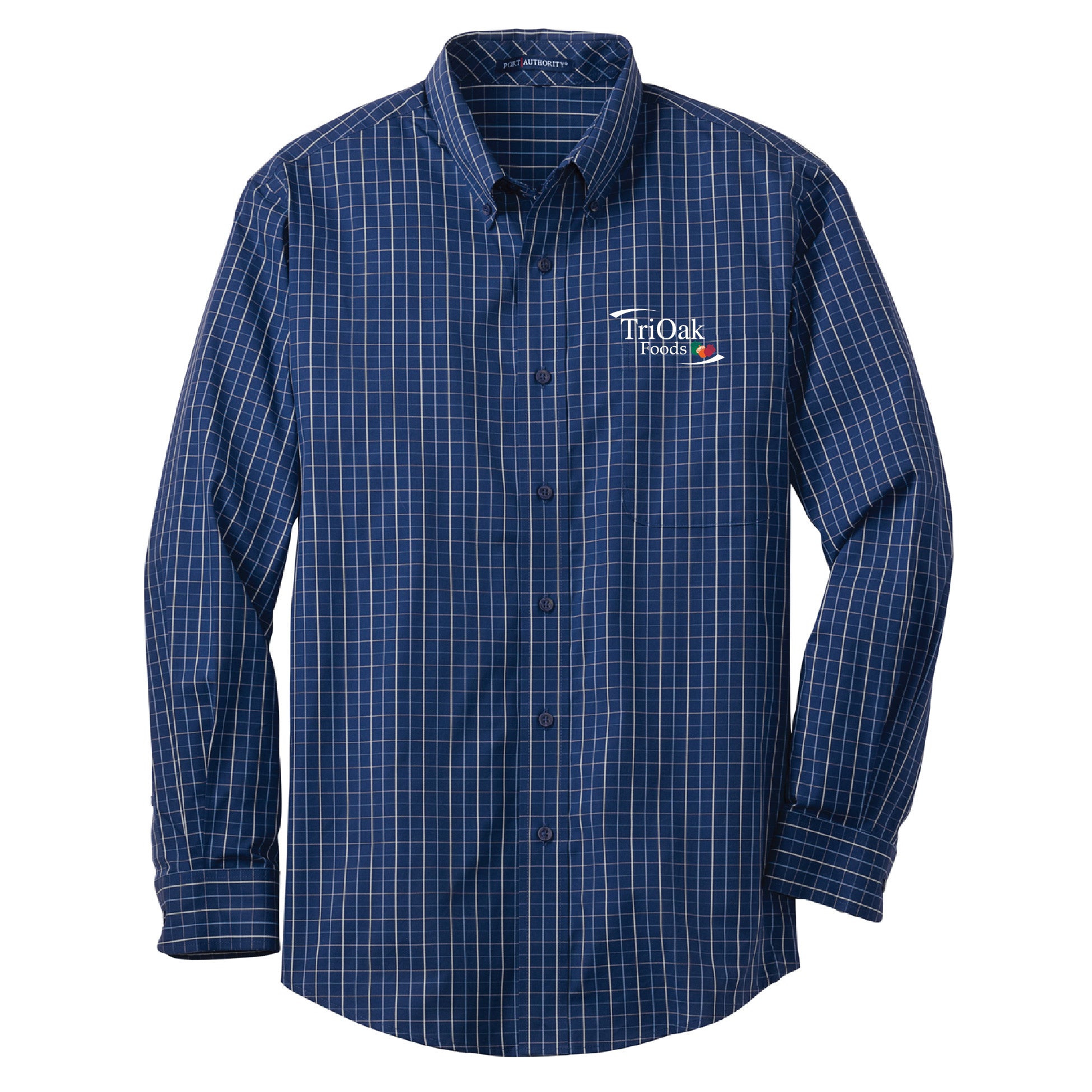 Tri Oak Tattersall Button Down