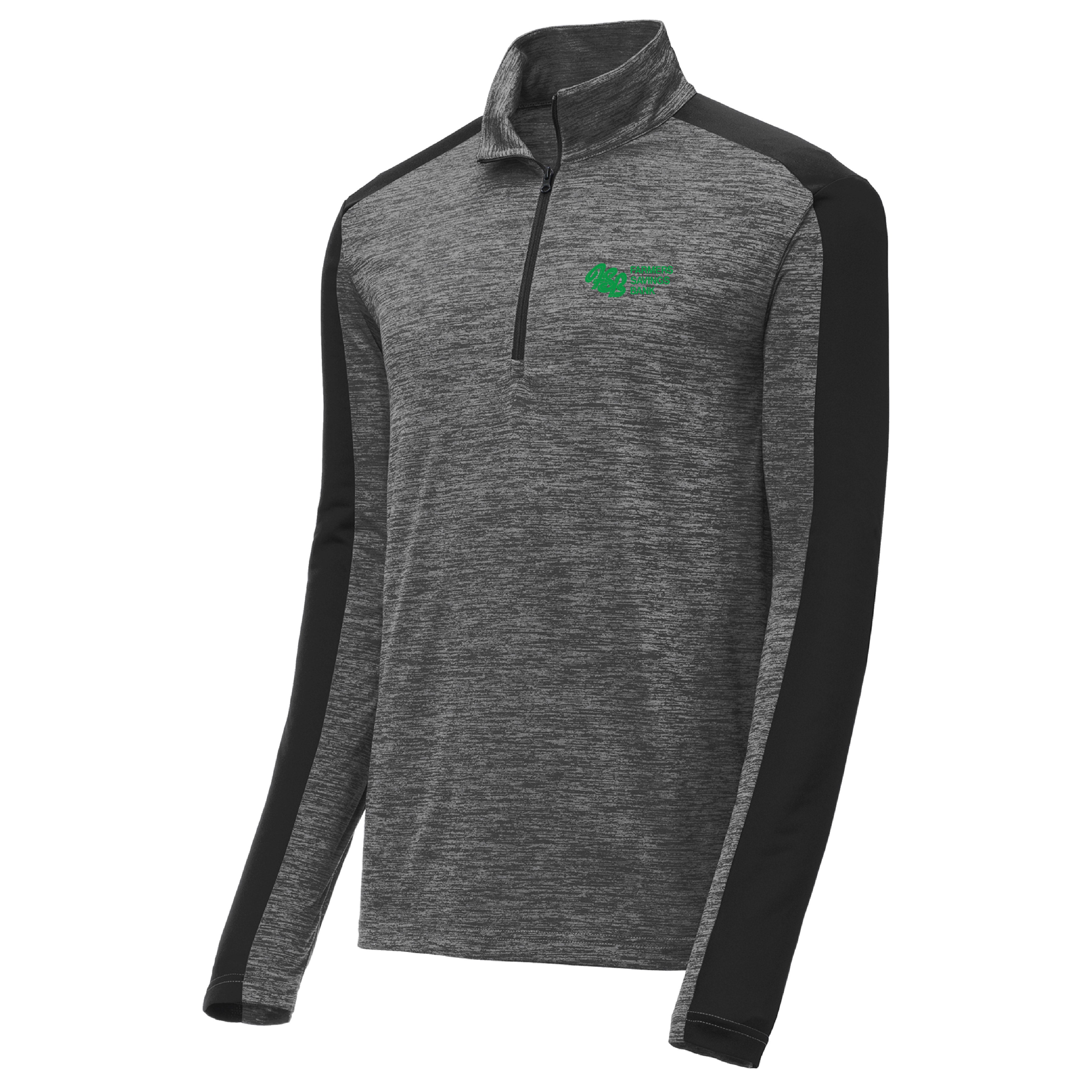 FSB Electric Heather Colorblock 1/4-Zip Pullover