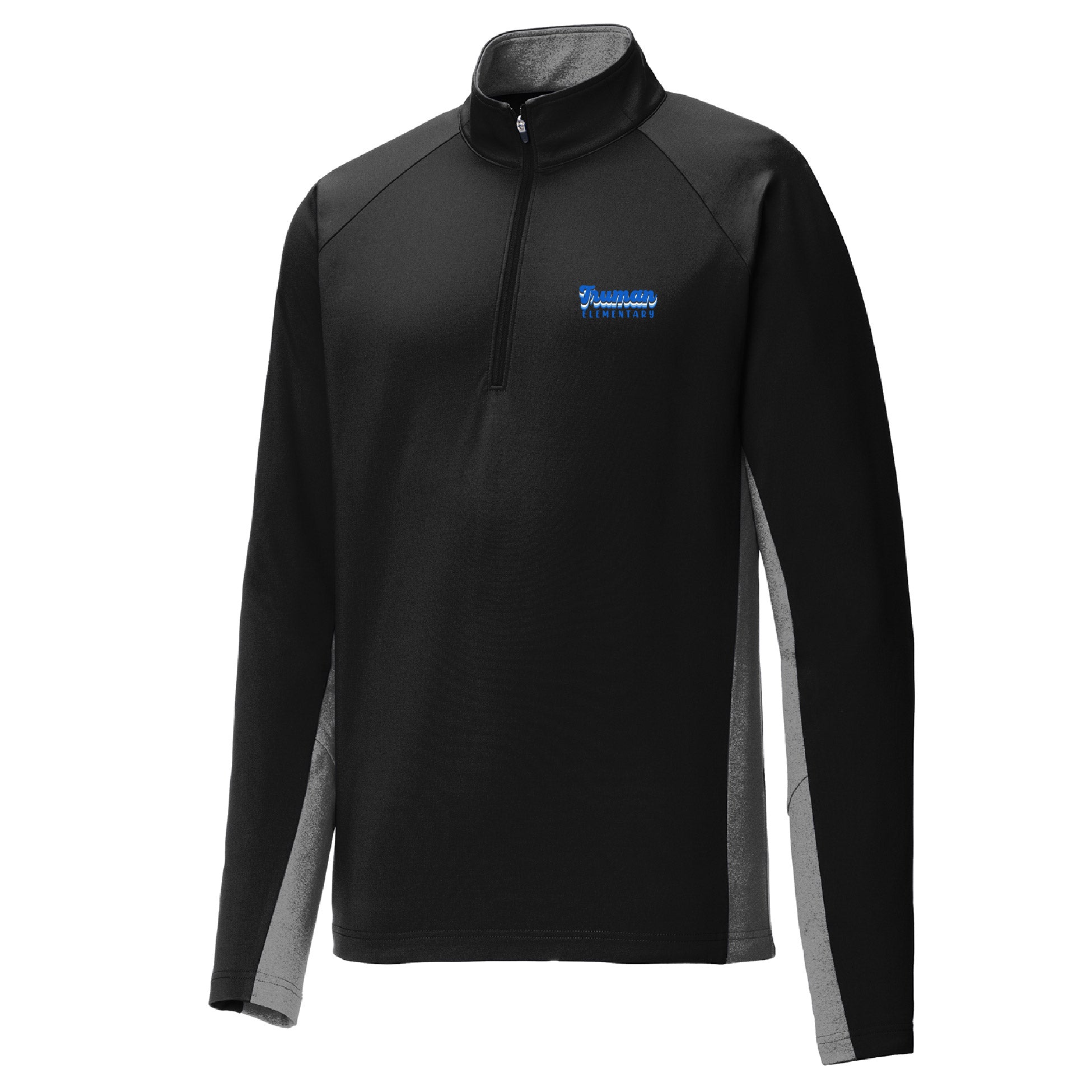 Truman Elementary 2023 Stretch Contrast 1/4 Zip Pullover