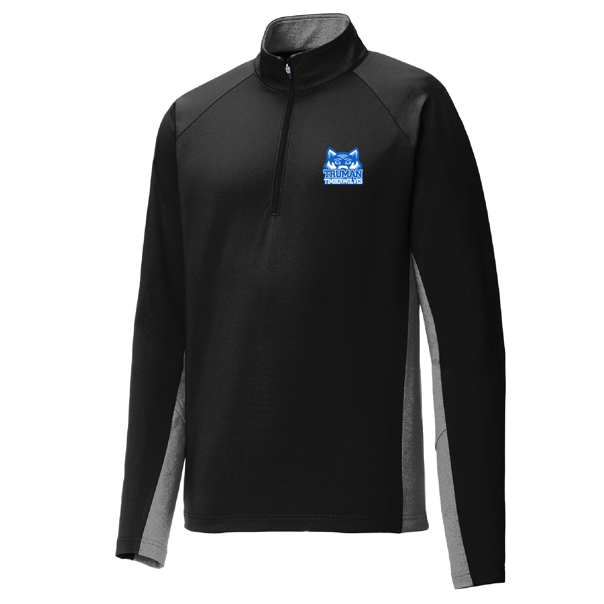 Truman Elementary 2023 Stretch Contrast 1/4 Zip Pullover