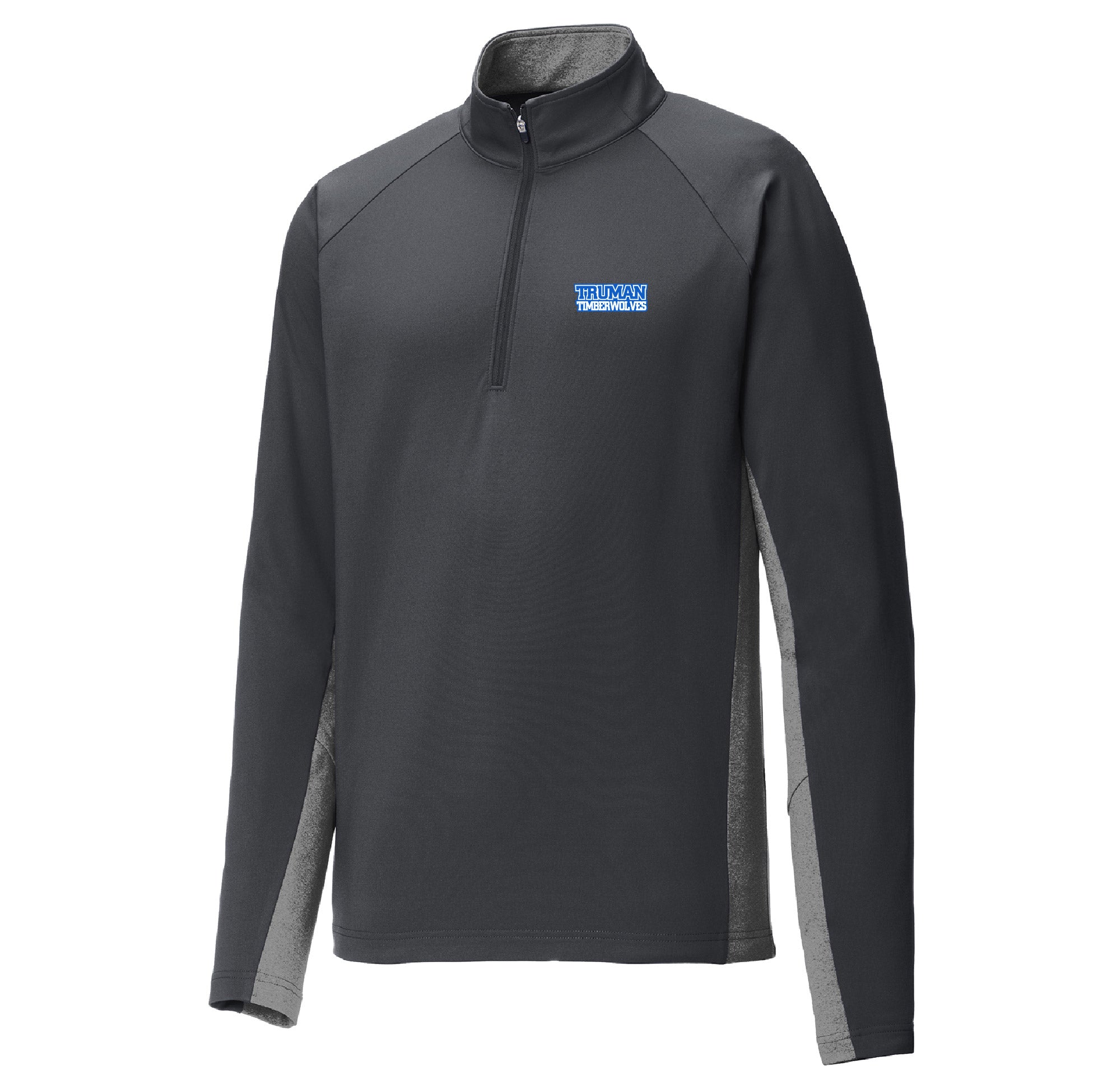 Truman Elementary 2023 Stretch Contrast 1/4 Zip Pullover