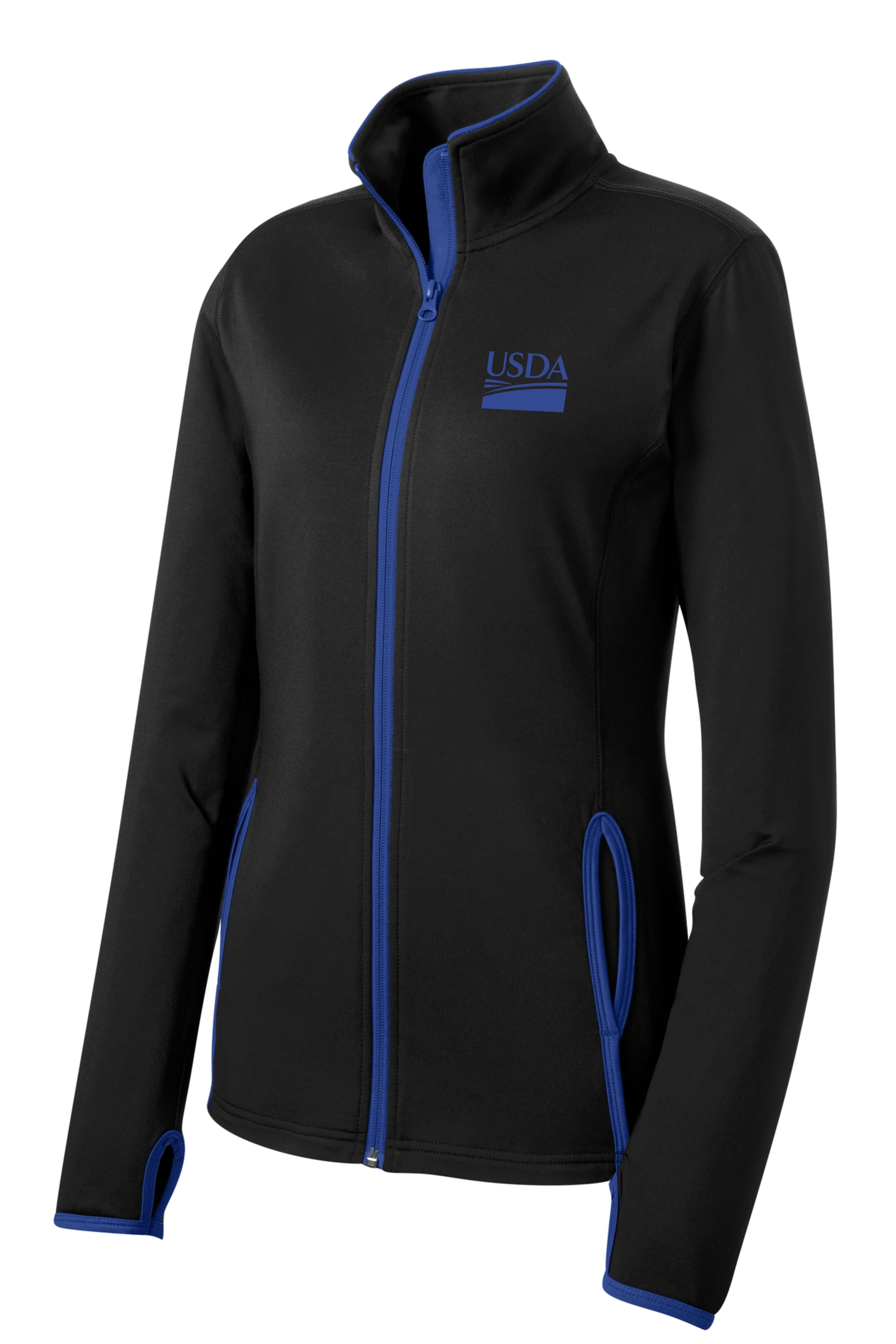 USDA Ladies DriFit Full Zip