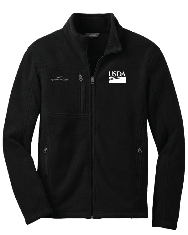 USDA Eddie Bauer Full-Zip Fleece Jacket