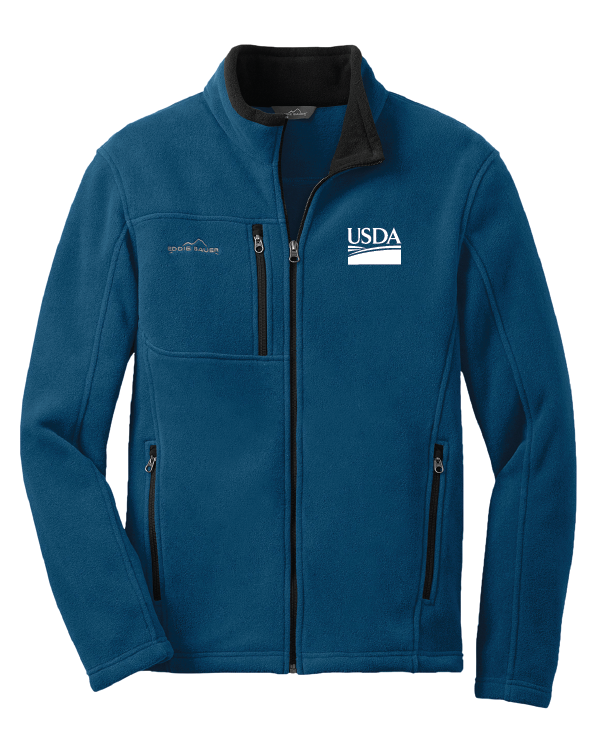 USDA Eddie Bauer Full-Zip Fleece Jacket