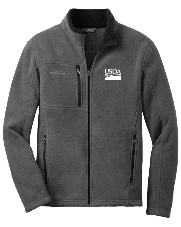 USDA Eddie Bauer Full-Zip Fleece Jacket