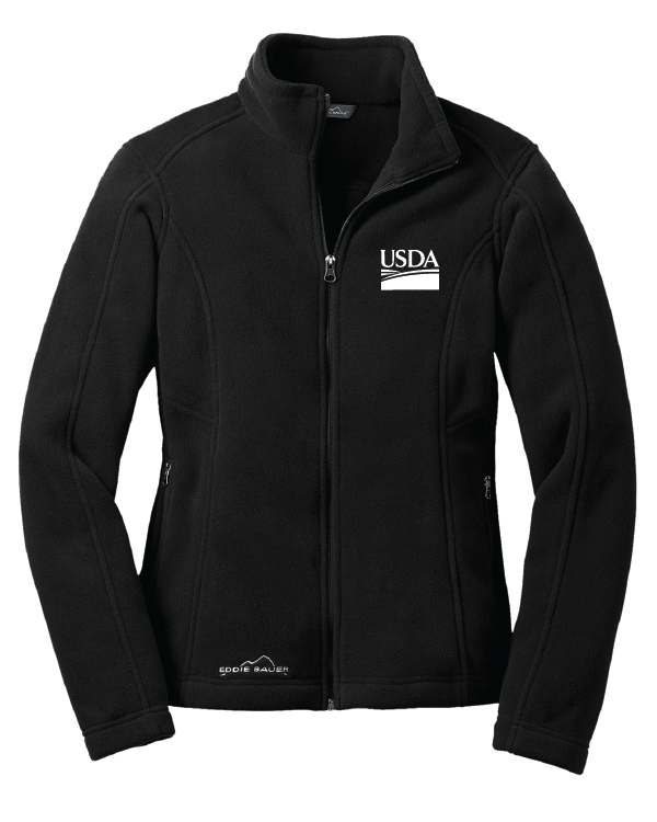 USDA Eddie Bauer Full-Zip Fleece Jacket