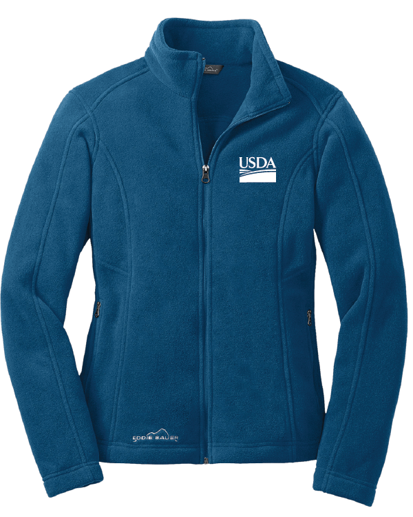 USDA Eddie Bauer Full-Zip Fleece Jacket